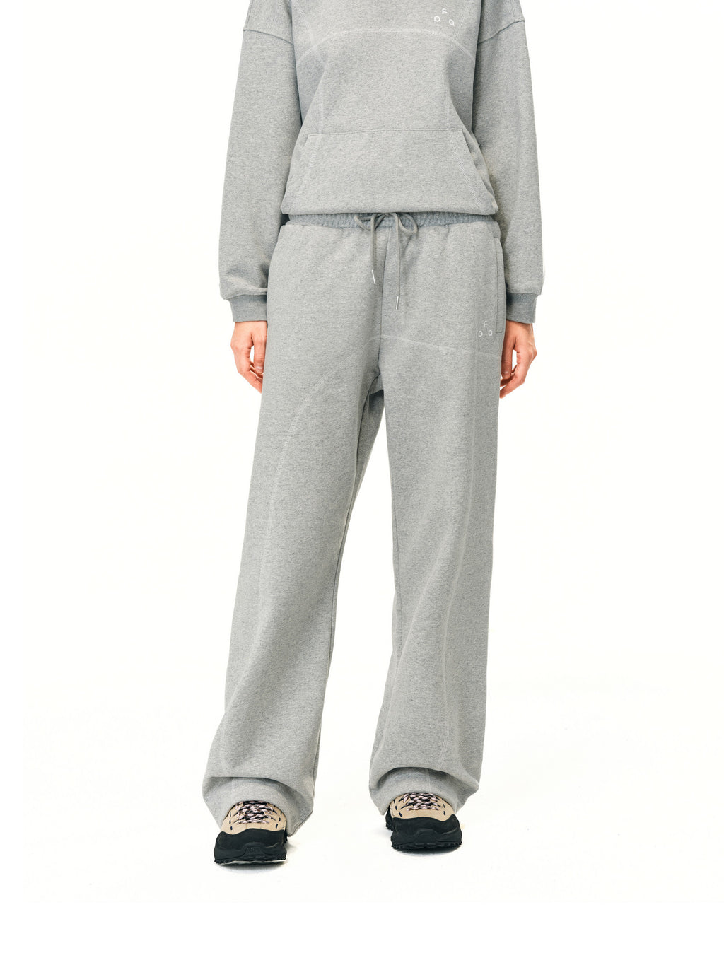 FPA Warm Fleece Casual Sweatpants 2026 Autumn New Style Loose Straight-Leg Unisex Trendy Streetwear Pants