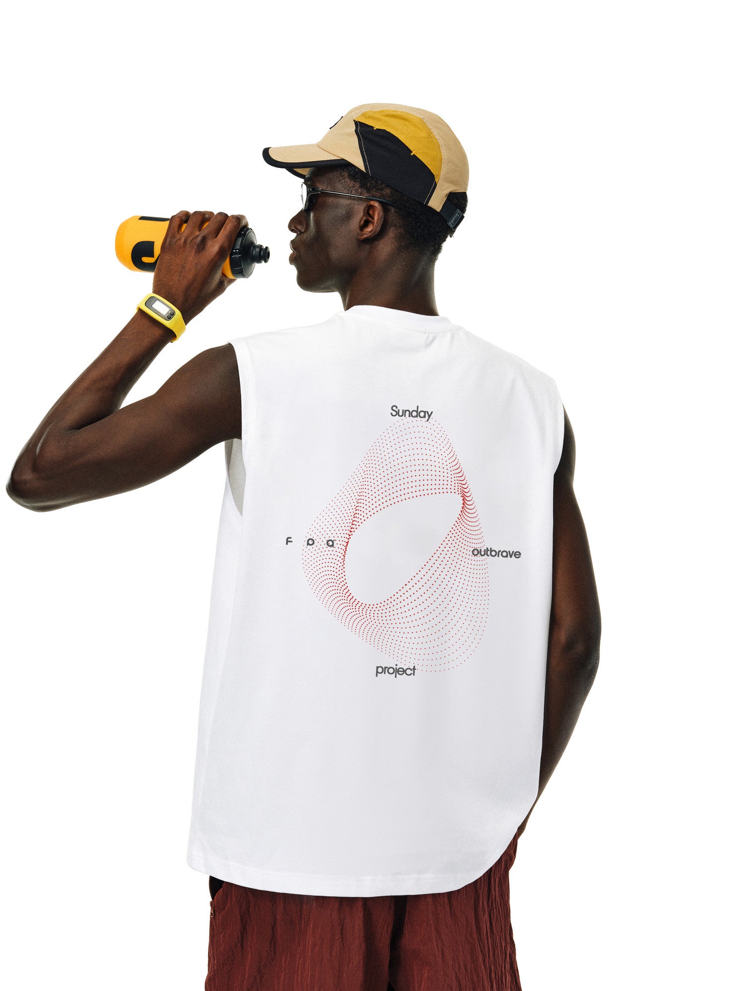 FPA Quick-Dry 7A Antibacterial Sports Vest – Summer Loose Round Neck Outdoor Cooling Sleeveless T-Shirt for Men