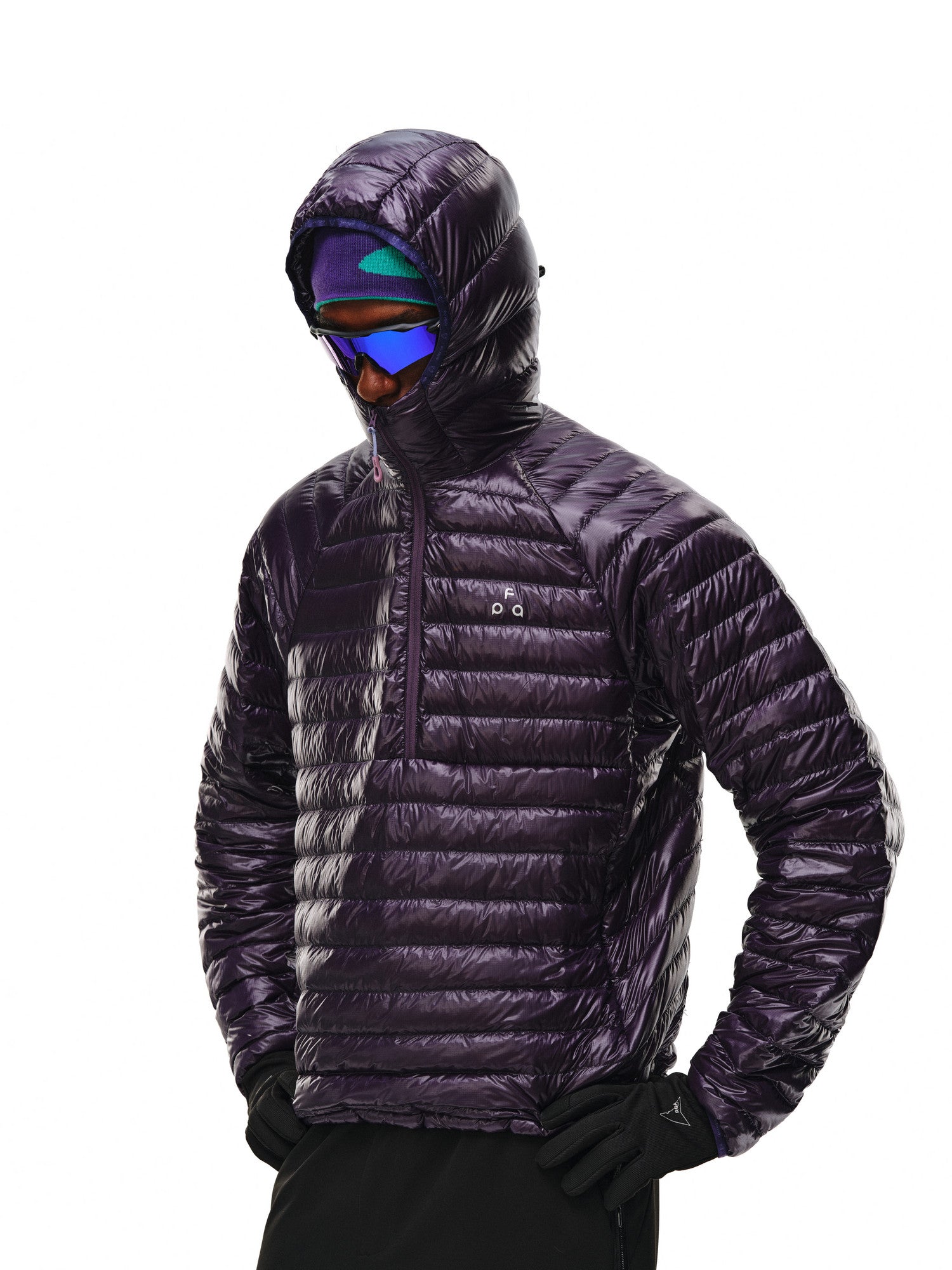 FPA Half-Zip Lightweight Outdoor Triangle Logo Down Jacket 2026 New Style Premium Warm Lightweight Down for Men
