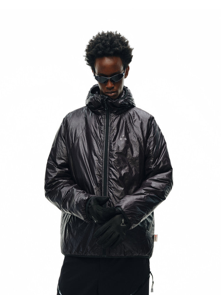 FPA Split Design New Snow Cotton Padded Jacket for Men and Women, Autumn/Winter Sports, Niche High-End Feel, Hooded Couple Cotton Coat