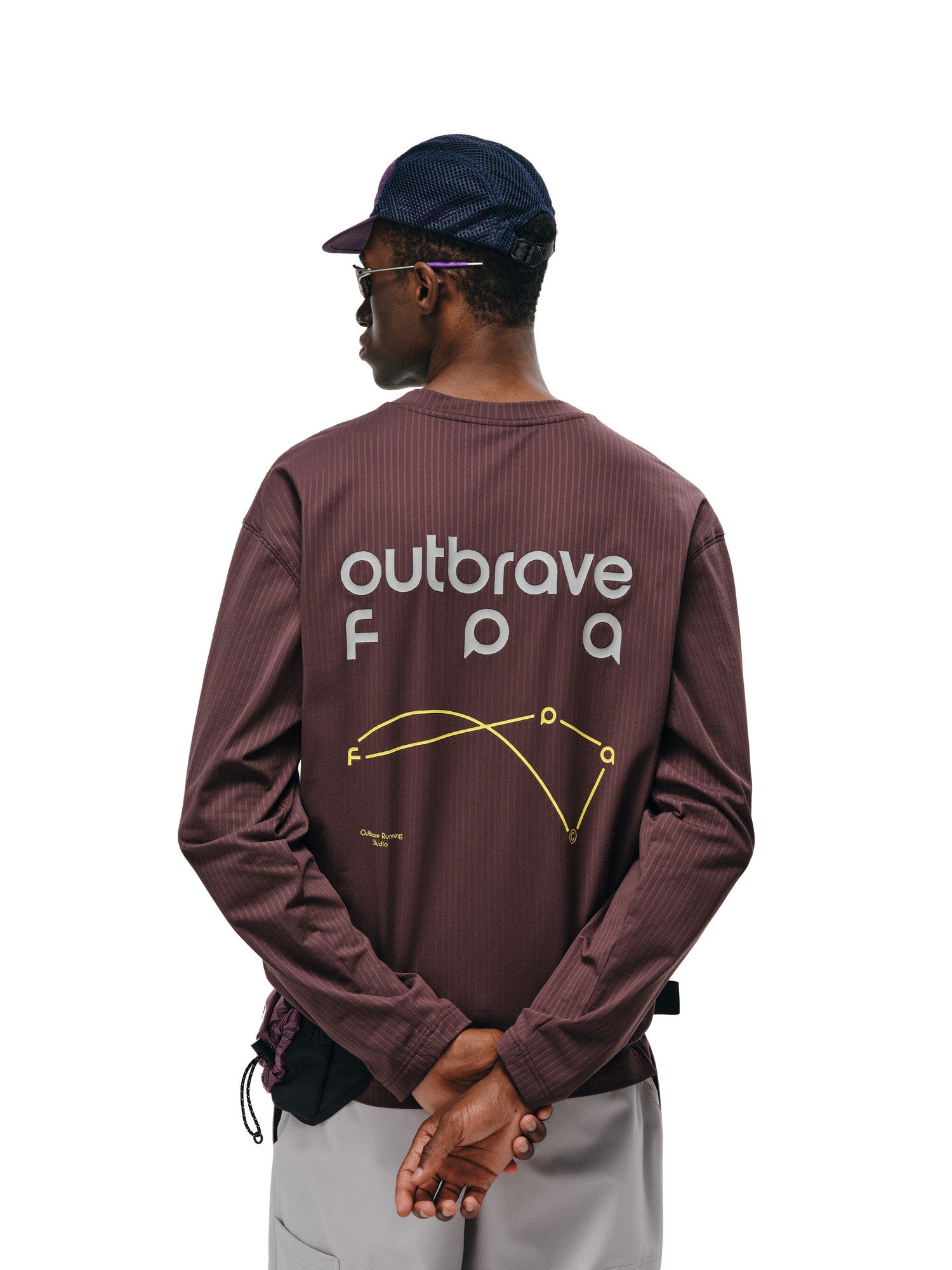 FPA Quick-Dry Outdoor Casual Long-Sleeve T-Shirt 2026 New Spring/Autumn Chinese Style Crew Neck Loose Fit Sports Couple Black Tee