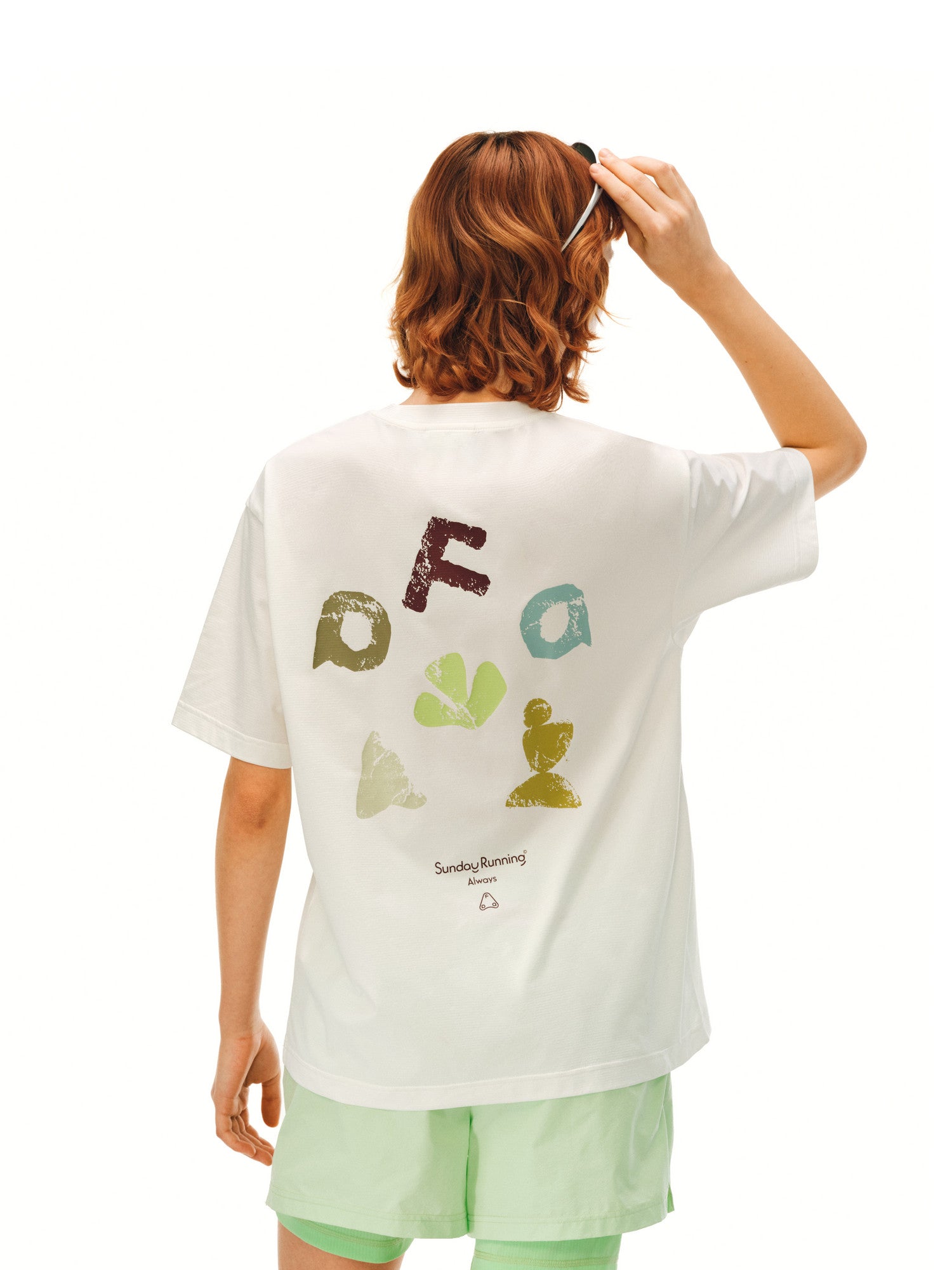 FPA Quick-Dry Breathable Outdoor Sports Contrast Color Short Sleeve Summer Round Neck Printed Casual Couple Mid-Sleeve T-Shirt
