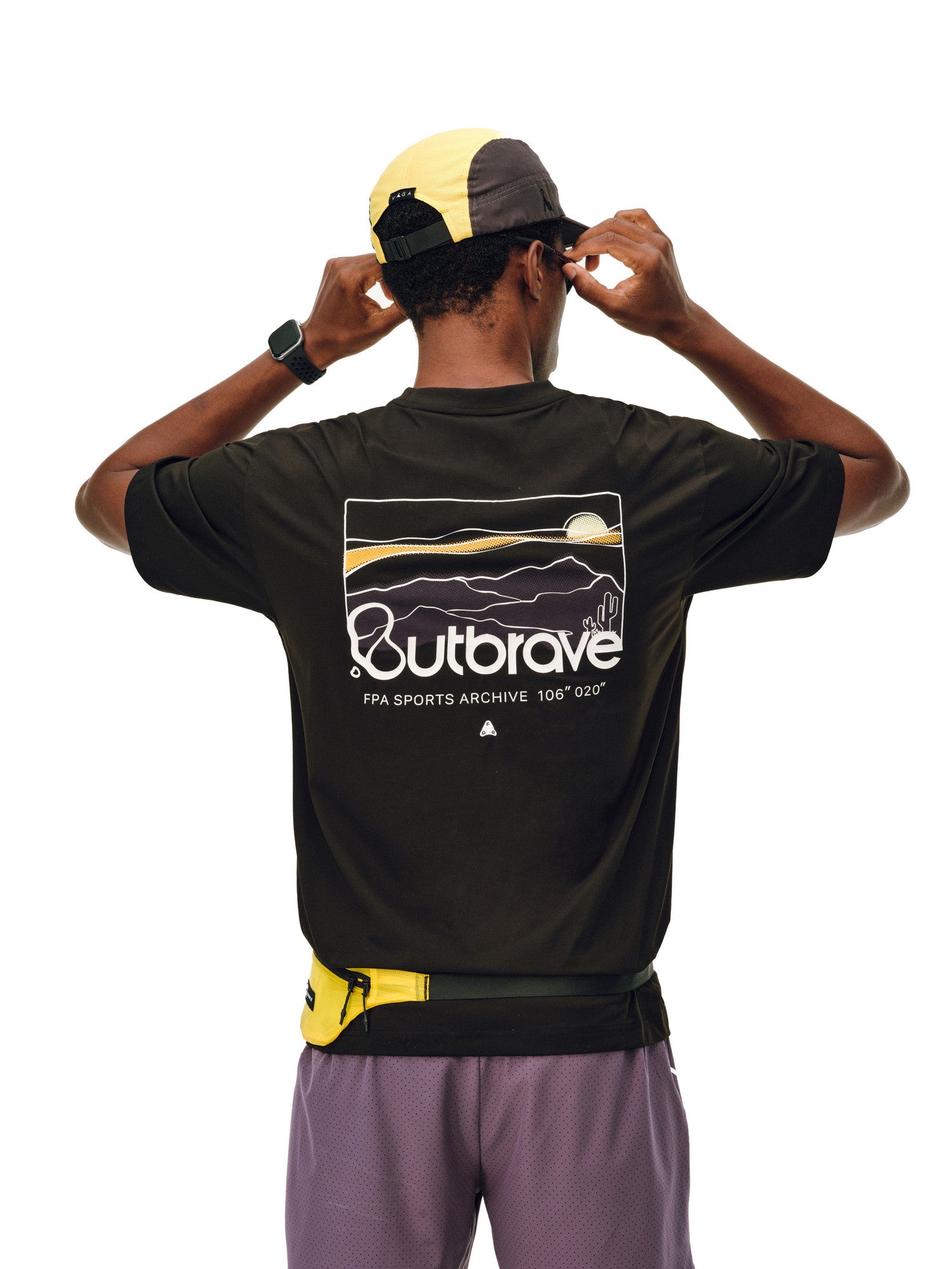 FPA Moisture-Wicking Cool-Touch 7A Antibacterial Outdoor Short-Sleeve T-Shirt, Summer Crew Neck Casual Couple Sports Tee