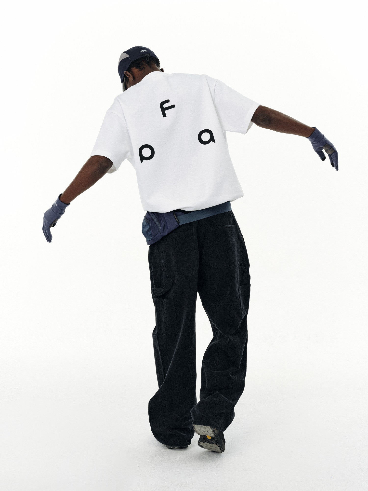 FPA Cool-Touch Ice-Silk Xinjiang Long-Staple Cotton T-Shirt, Chinese Streetwear, Loose Fit, Crew Neck, Casual, Heavyweight, White, Summer Short Sleeve