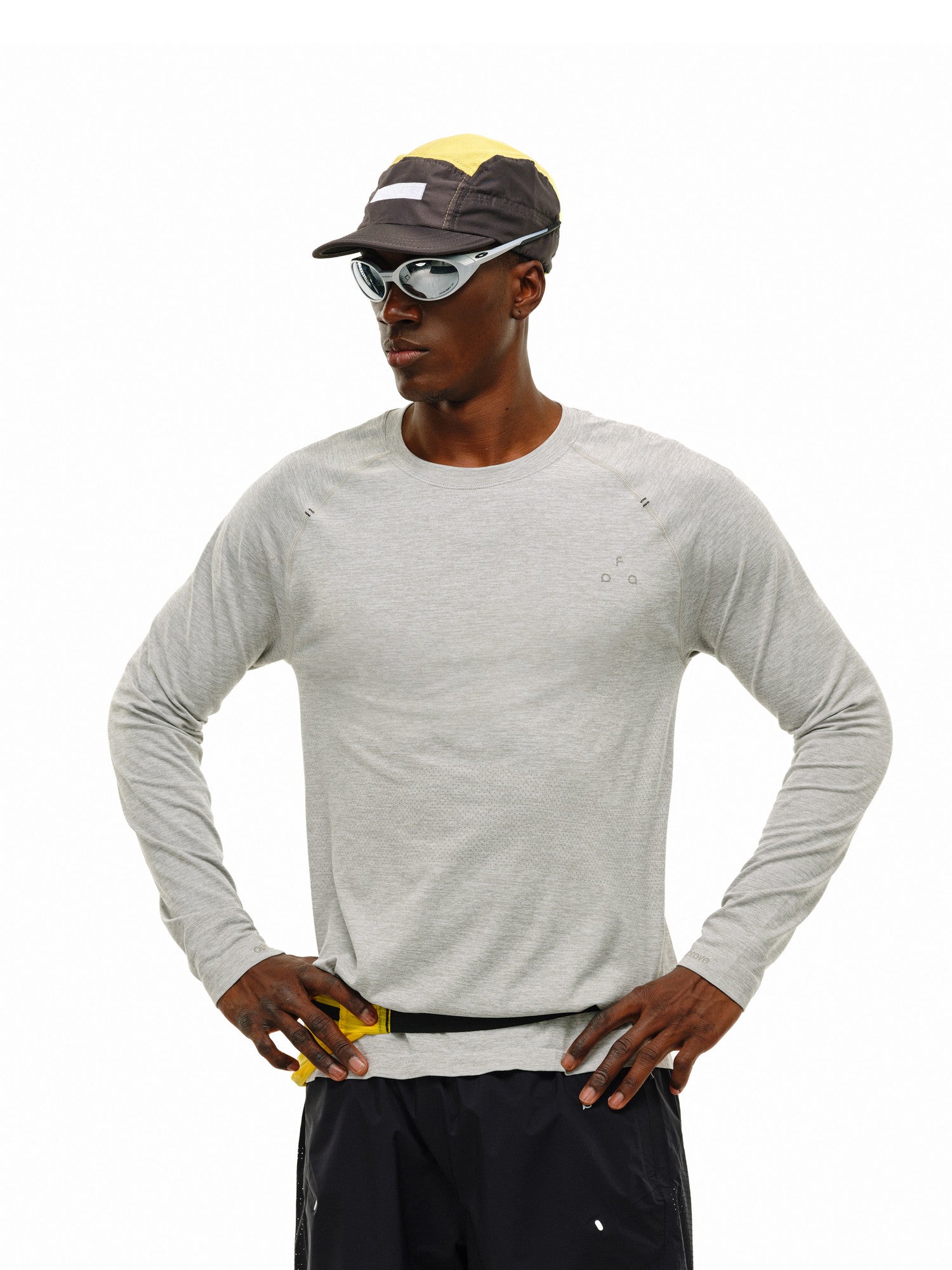FPA Seamless Knit Long-Sleeve Training Tee 2026 New Premium Design Crew Neck Outdoor Quick-Dry Fitness Shirt for Men