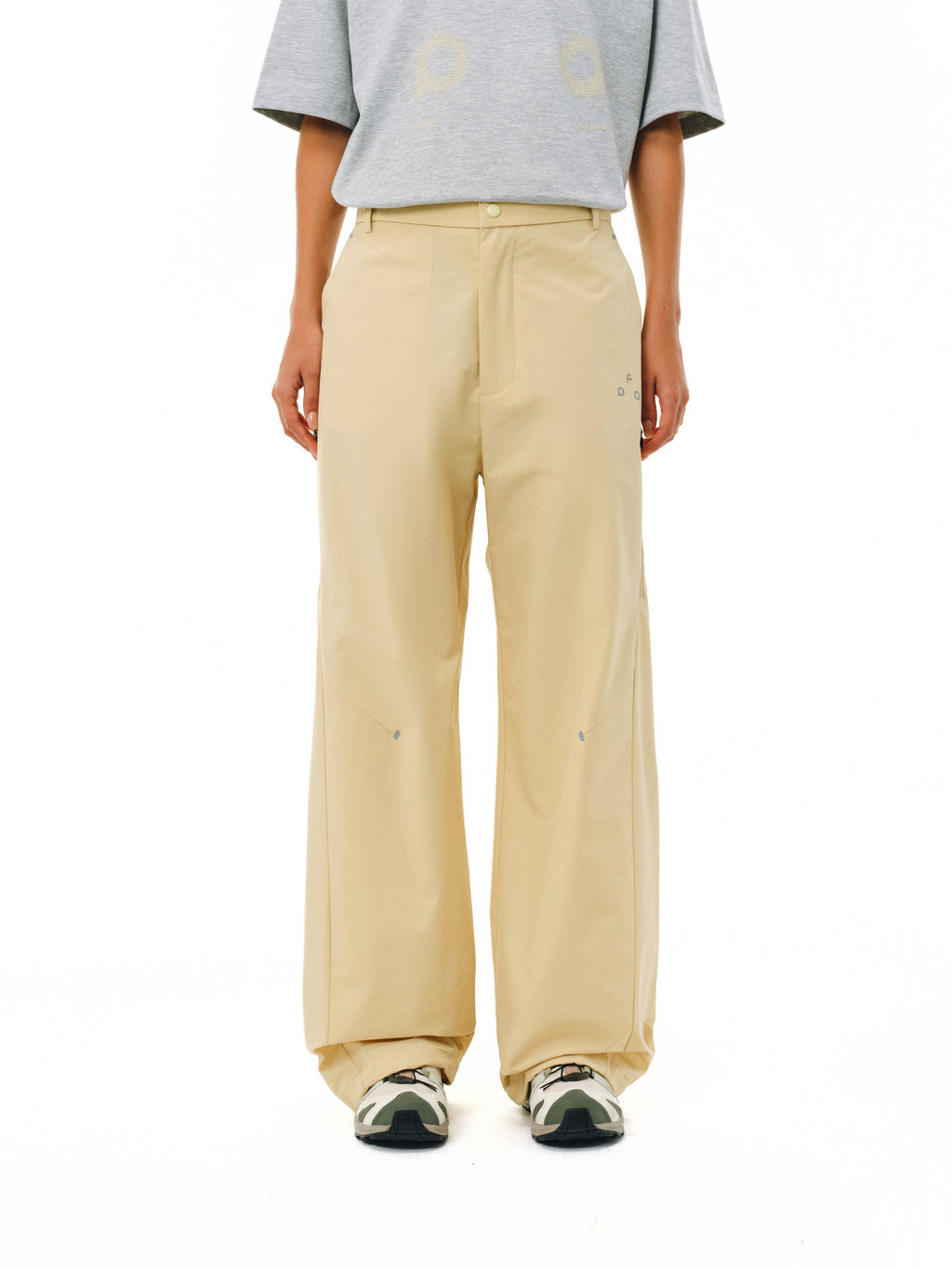 FPA Outdoor Breathable Double-Zip Trousers – Chinese Streetwear Trendy Loose Straight-Leg Summer Athletic Casual Pants for Men