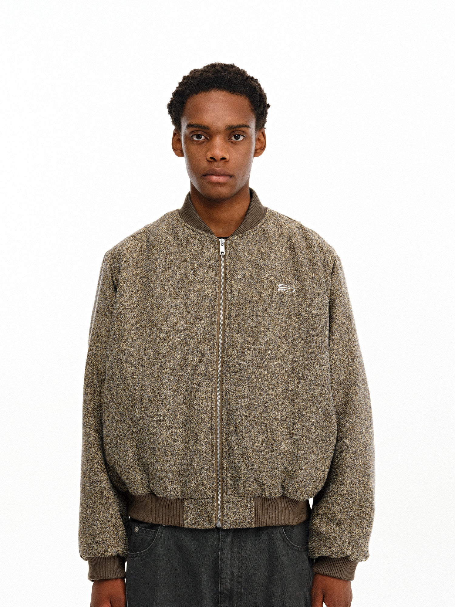 FPA Jacquard Knit Jacket 2026 New Fall/Winter American Retro Loose Baseball Collar Coat for Men