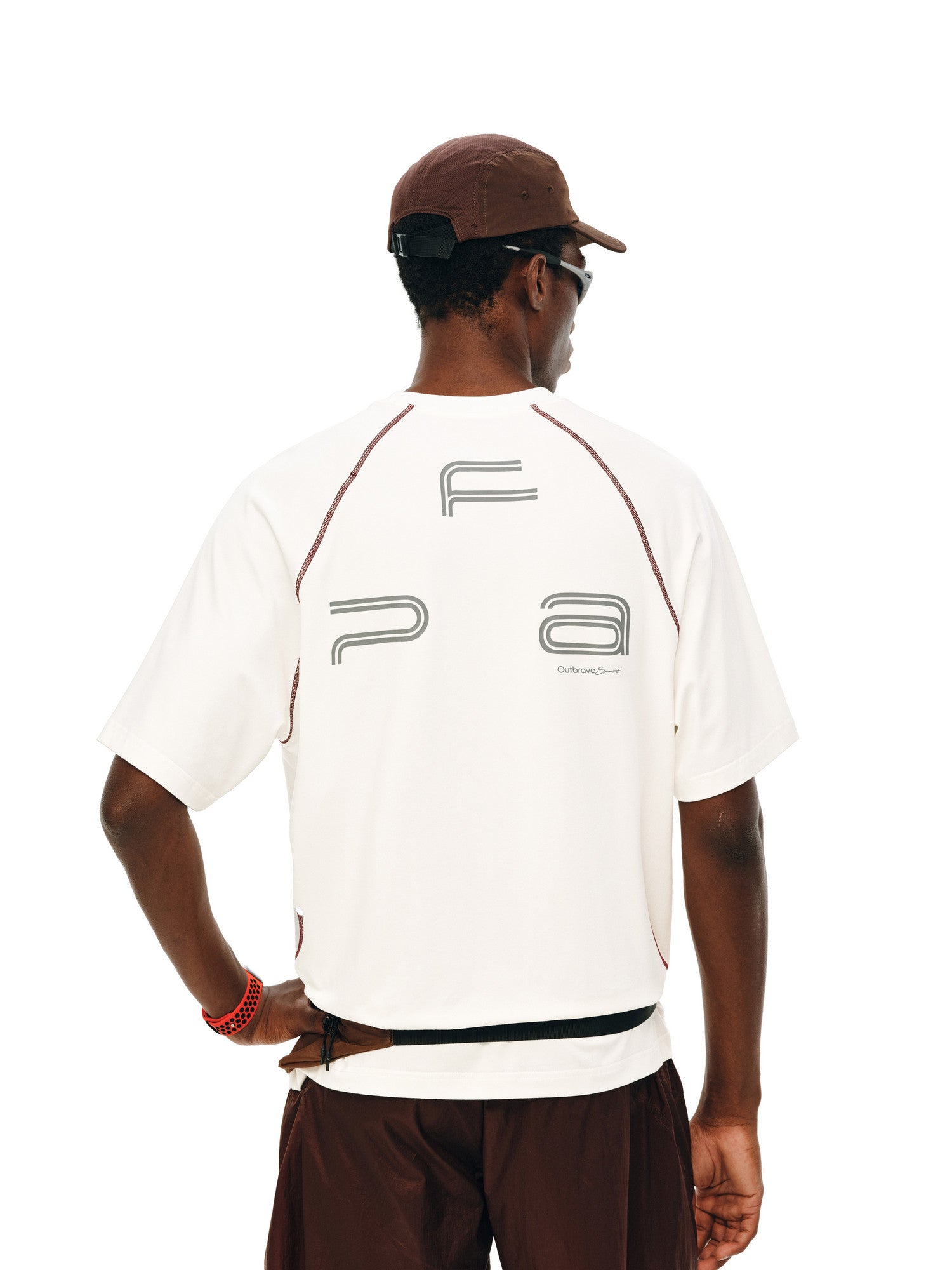 FPA Hasselblad Line Reflective Dot COOLMAX Athletic Short Sleeve T-Shirt – Basic Logo Couple Style, Cool & Quick-Dry Summer Tee