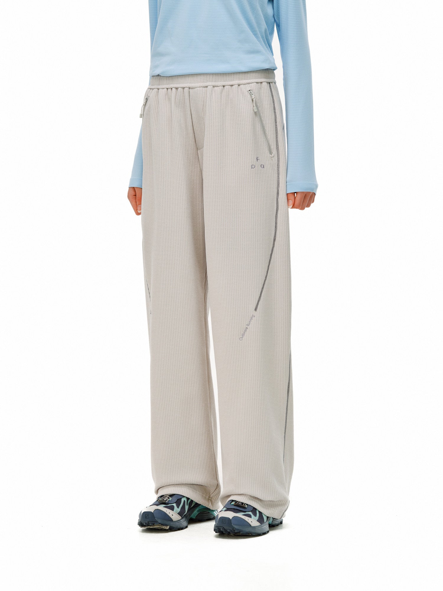 FPA Outdoor Sports Urban Running Lightweight 7A Pants Summer Thin Quick-Dry Contrast Color Loose Straight-Leg Casual Pants