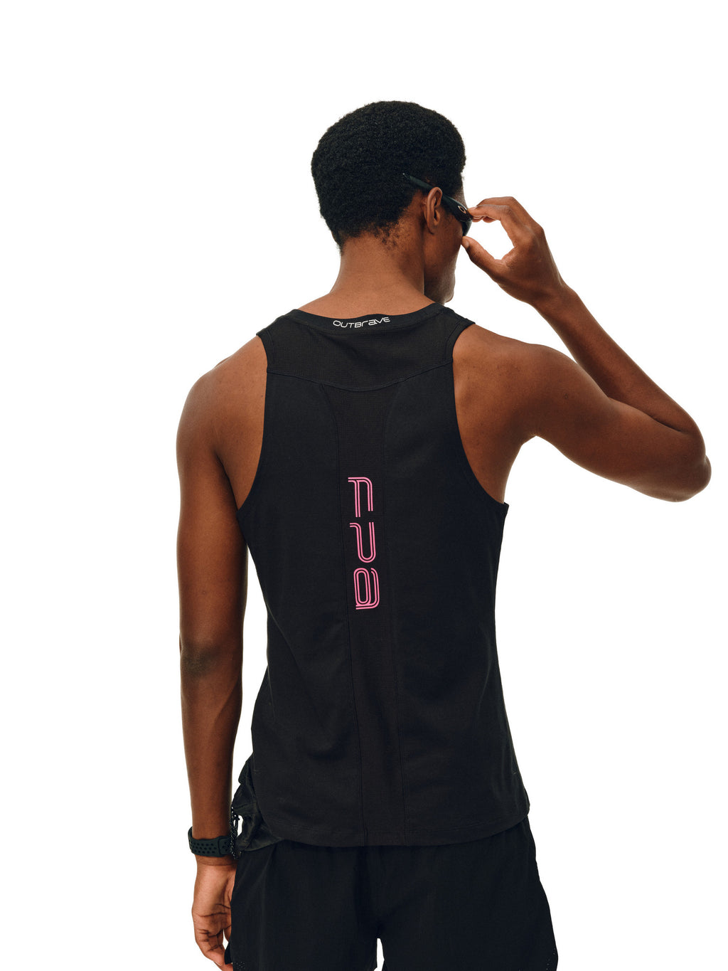 FPA Sport COOLMAX Racing Pattern Vest - Summer Outdoor Fitness Fitted Sleeveless Tank Top for Men