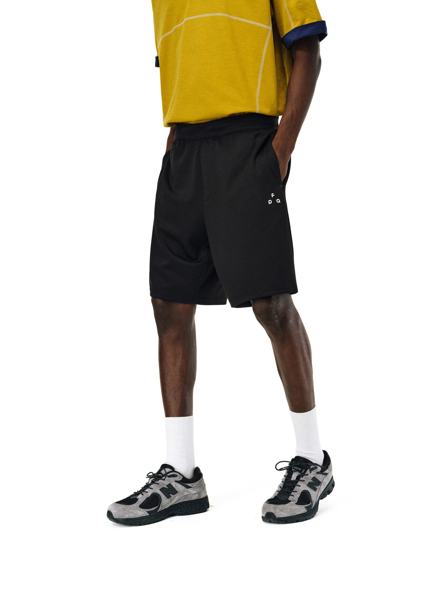FPA Sports Shorts Summer Chinese Streetwear Trend Loose Straight Casual Black Basketball Fitness 5-Inch Shorts