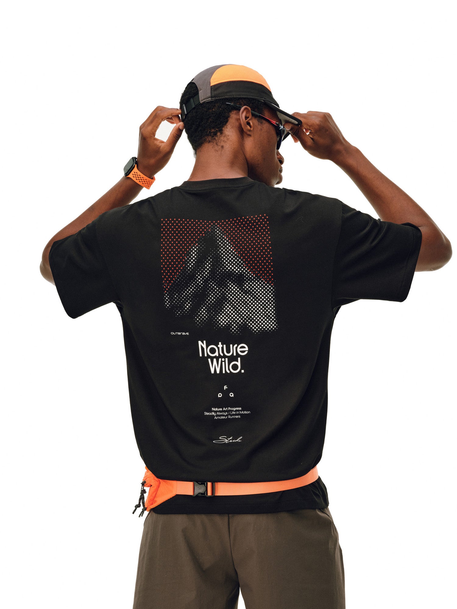 FPA Polka Dot Mountain COOLMAX Short Sleeve Summer Outdoor Sports Crew Neck Casual Couple T-Shirt
