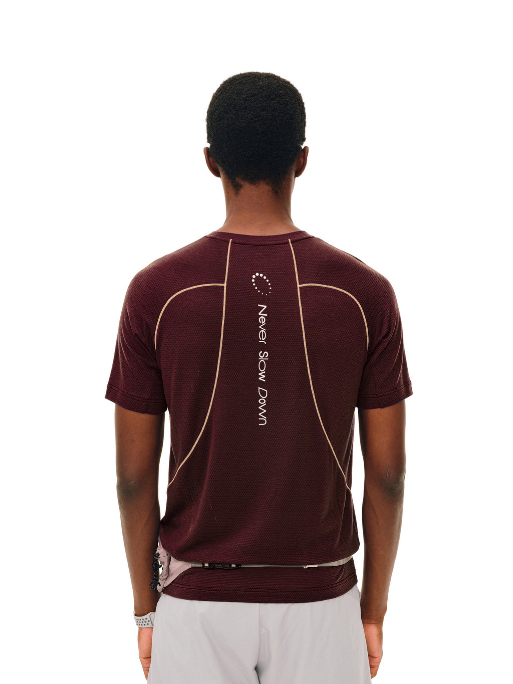 FPA Textured Breathable Lyocell Quick-Dry Printed Short Sleeve T-Shirt for Men, Summer Design, Premium Basic Casual Crew Neck