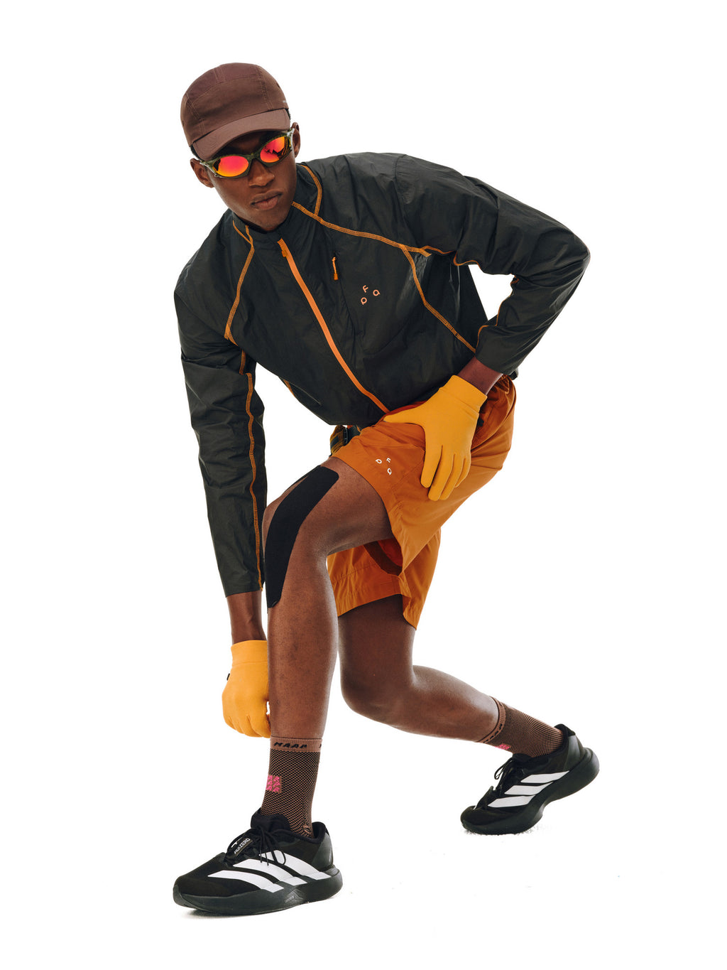 FPA Lightweight Sun Protection Sports Jacket Summer Color-Block Outdoor Fitness UPF50+ Stand Collar Couple Jacket