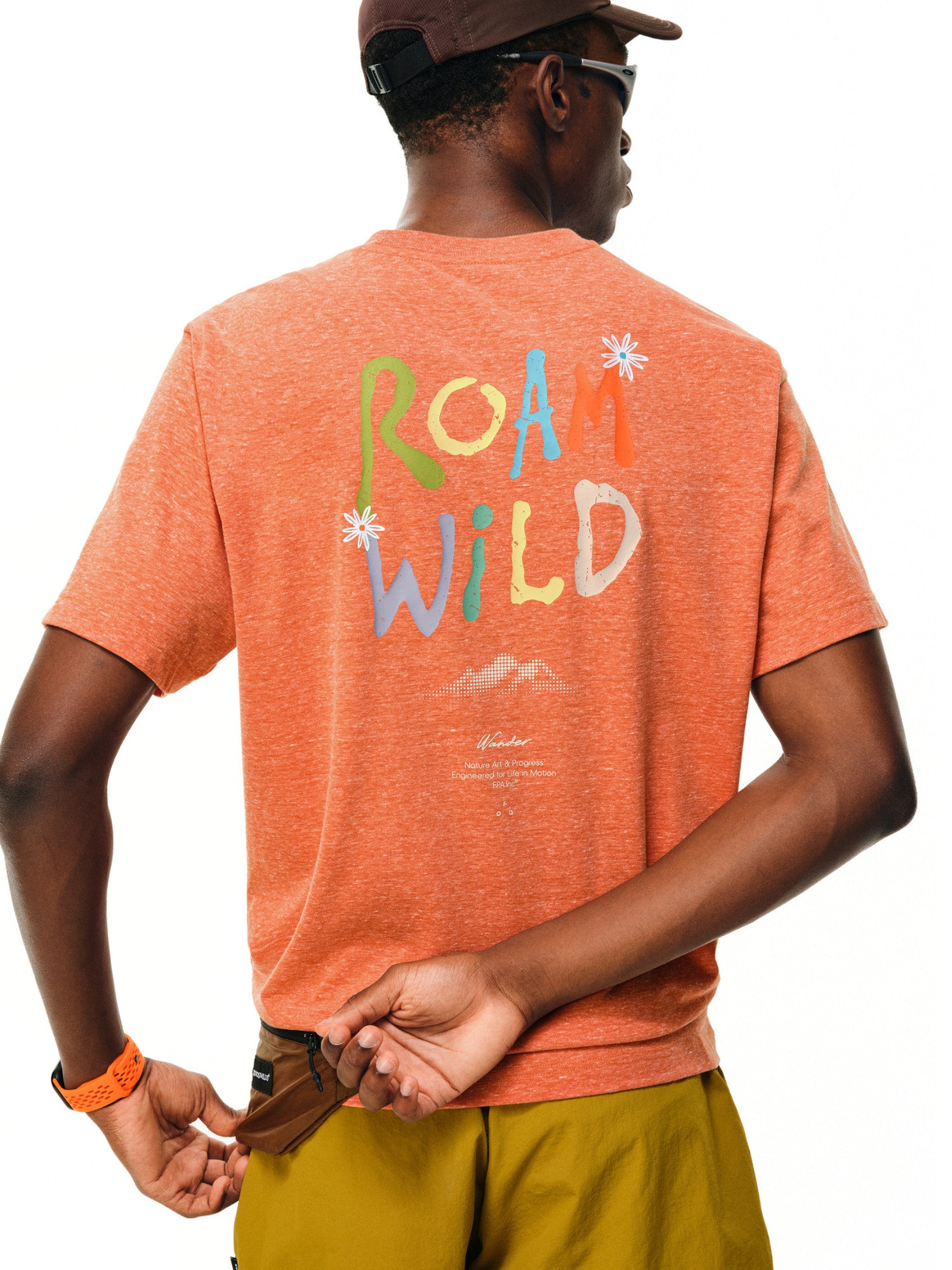 FPA Mountain Wander Summer Short Sleeve T-Shirt – Cool-Touch Crew Neck Casual Outdoor Tee for Men and Women