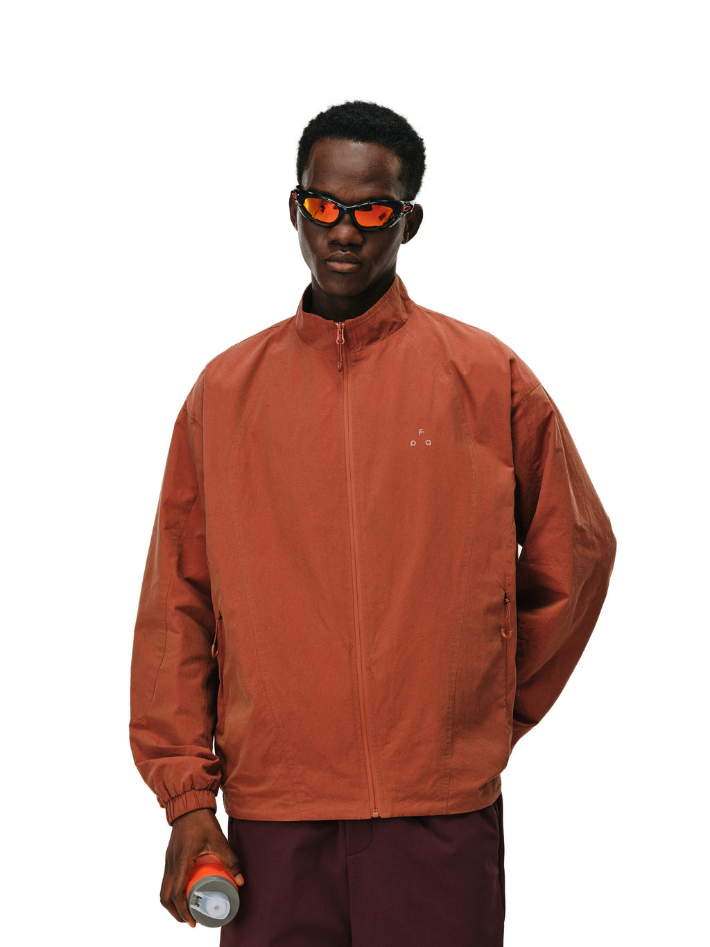 FPA Long-Staple Cotton Shrink-Resistant Jacket – Lightweight Spring/Fall Zip-Up Stand Collar American Casual Outdoor Couple Sports Jacket