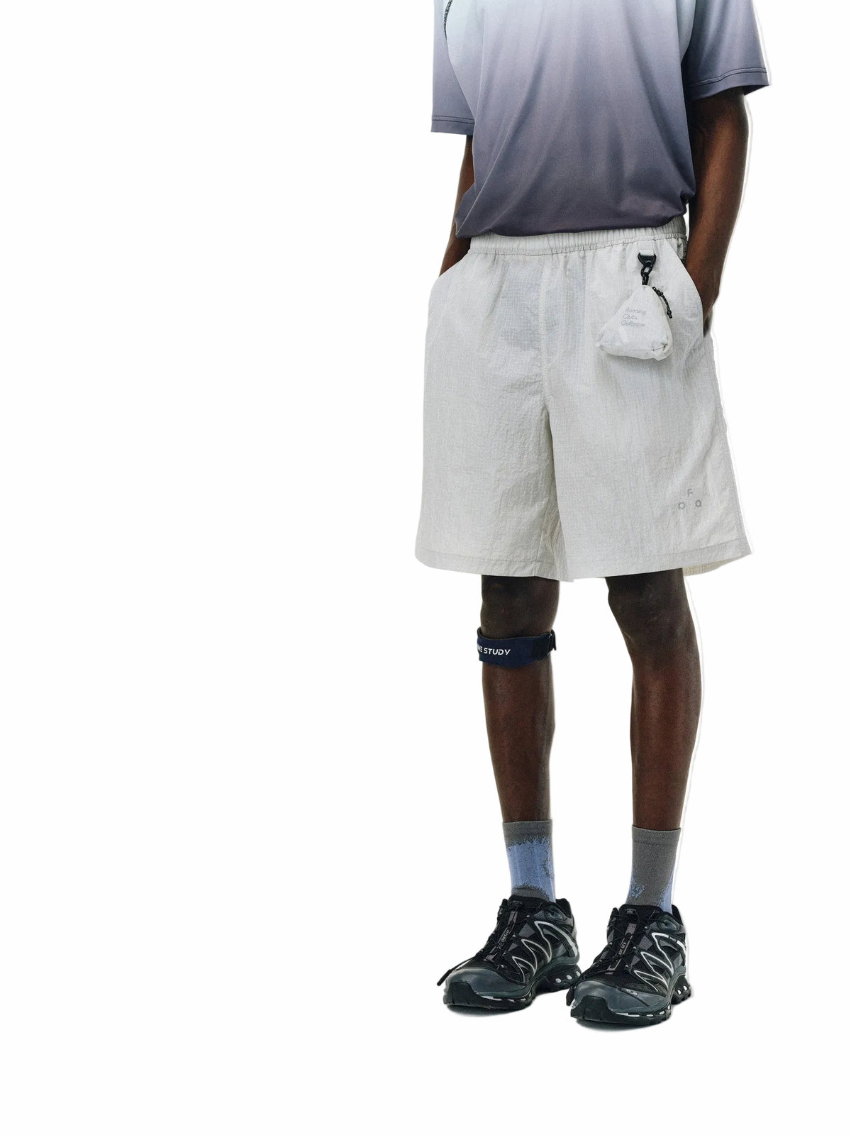 FPA Outdoor Detachable Storage Convertible Bag Hidden Pocket Textured Five-Point Shorts Men's Lightweight Casual Shorts