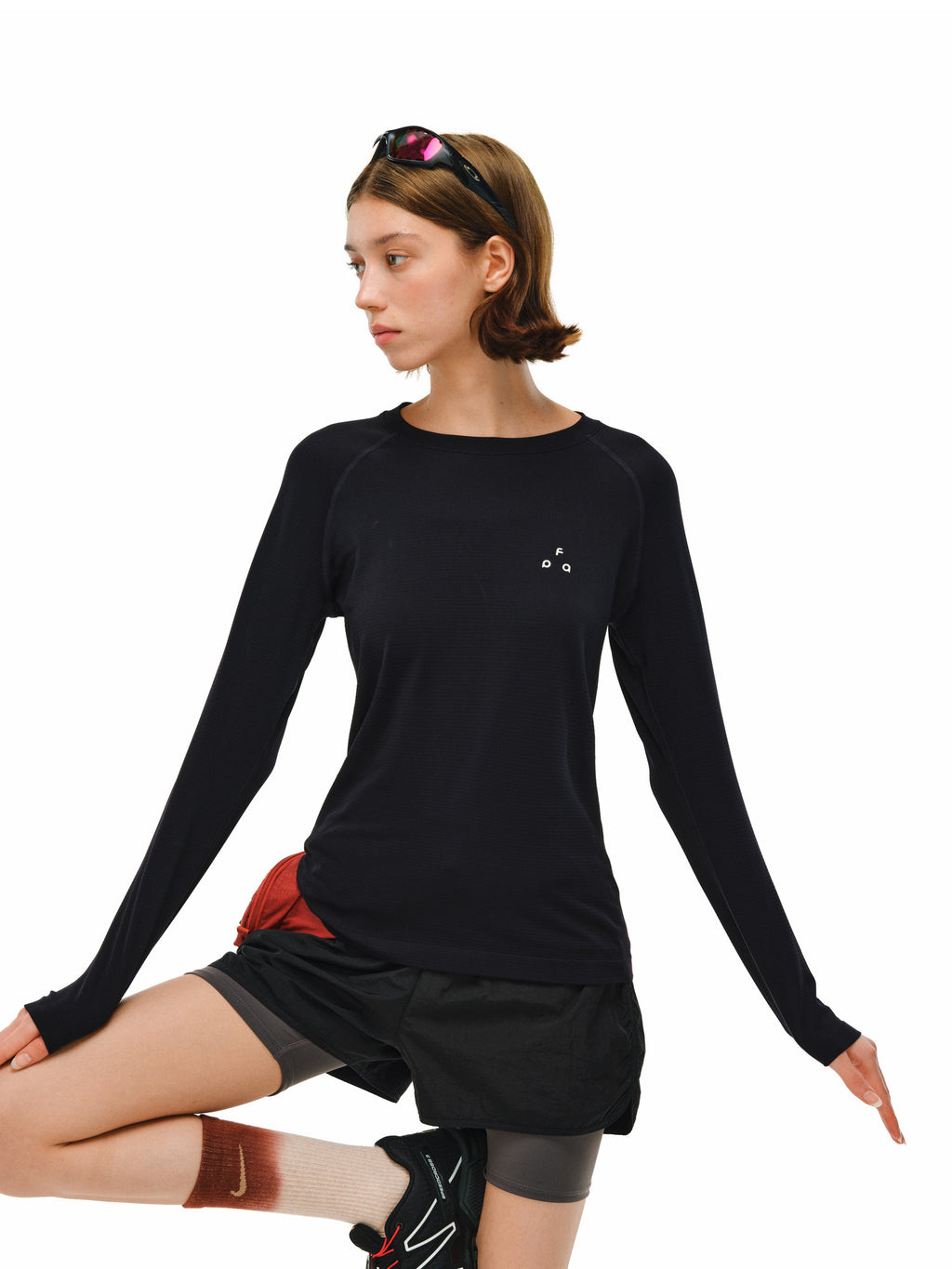 FPA Seamless Outdoor T-Shirt for Spring and Fall – Slim Fit, Basic Round Neck Tee for Women