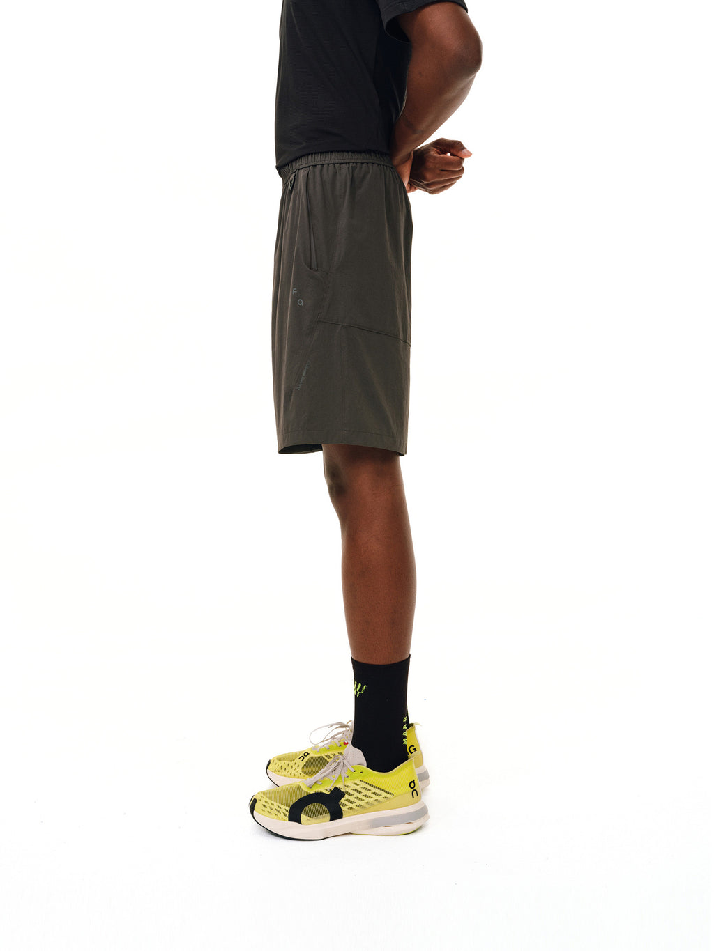 FPA Outdoor Mamba S5 Softshell Four-Way Stretch Quick-Dry Shorts for Men, Sports Hiking Cooling Casual 5-Inch Shorts