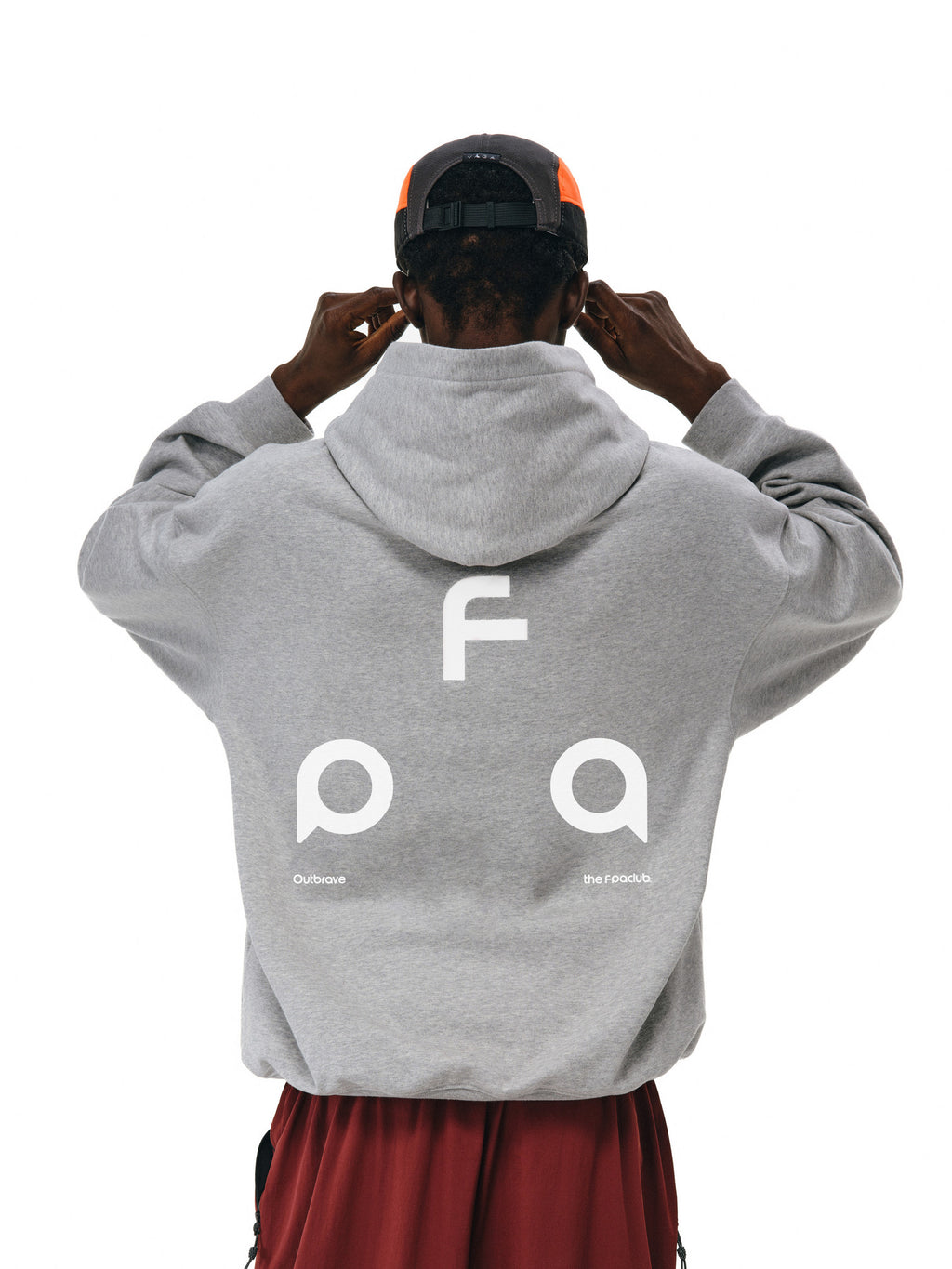 FPA Warm Fleece Hooded Sweatshirt - Chinese Streetwear Trend, Heavyweight, Spring/Fall, Unisex Couple Hoodie