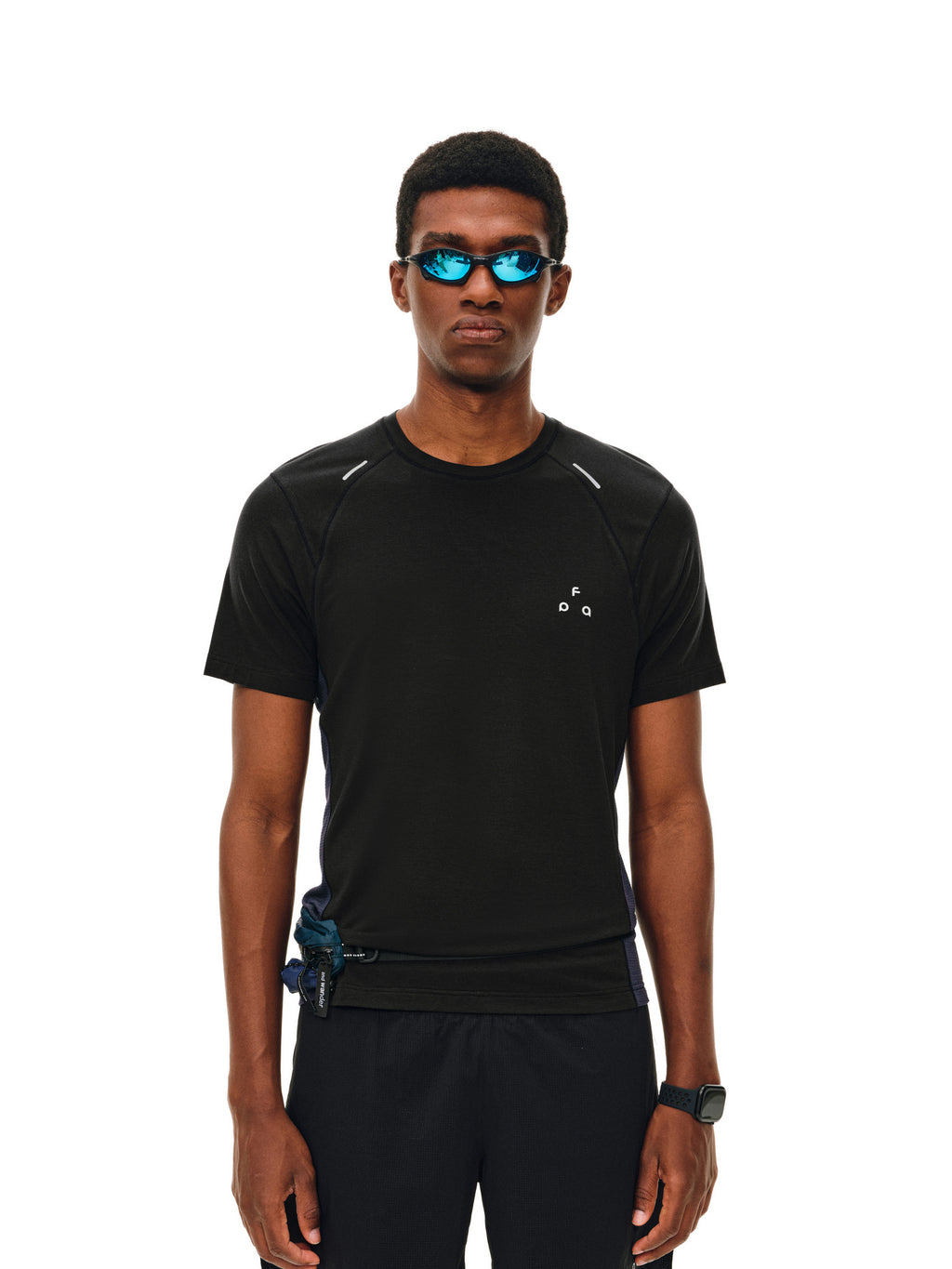 FPA Lyocell Wool Blend Short Sleeve 2026 New Summer Basic Logo Relaxed Fit Crew Neck T-Shirt for Men