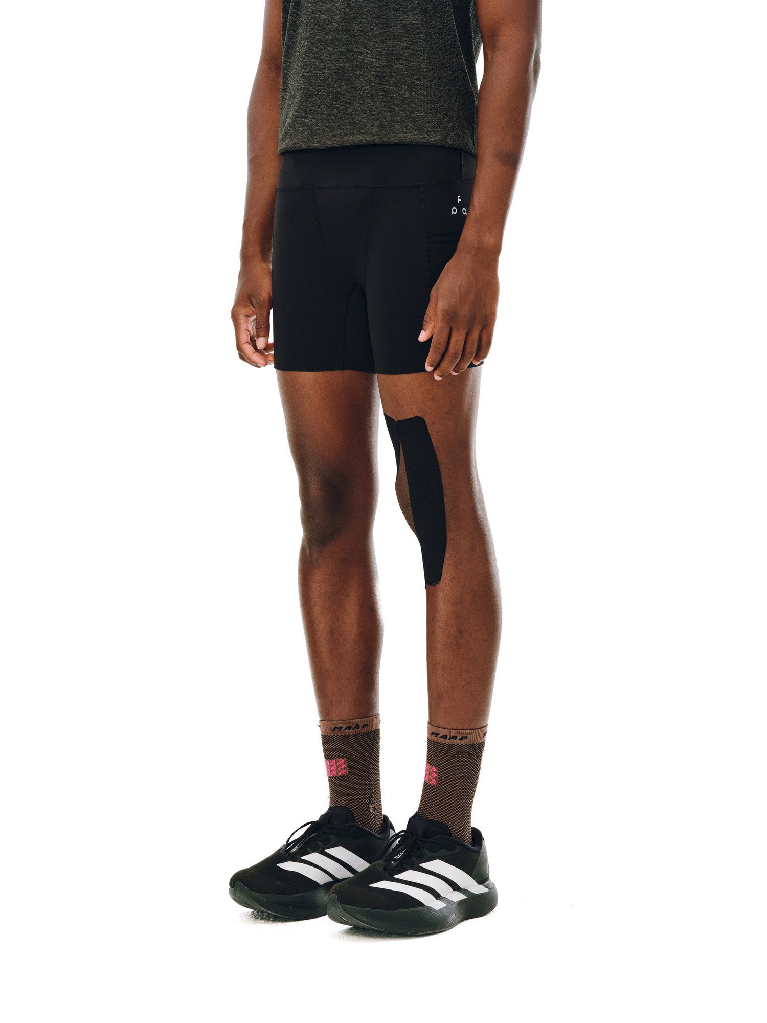 FPA Outdoor Sports Shaping Shark Pants Summer Fitness Running High-End Shorts 3/4 Length Men