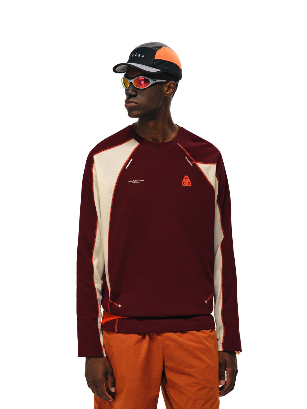 FPA Quick-Dry 7A Antibacterial Anti-Mite Long-Sleeve Color-Block Outdoor Sports Autumn Crew Neck Casual Couple T-Shirt