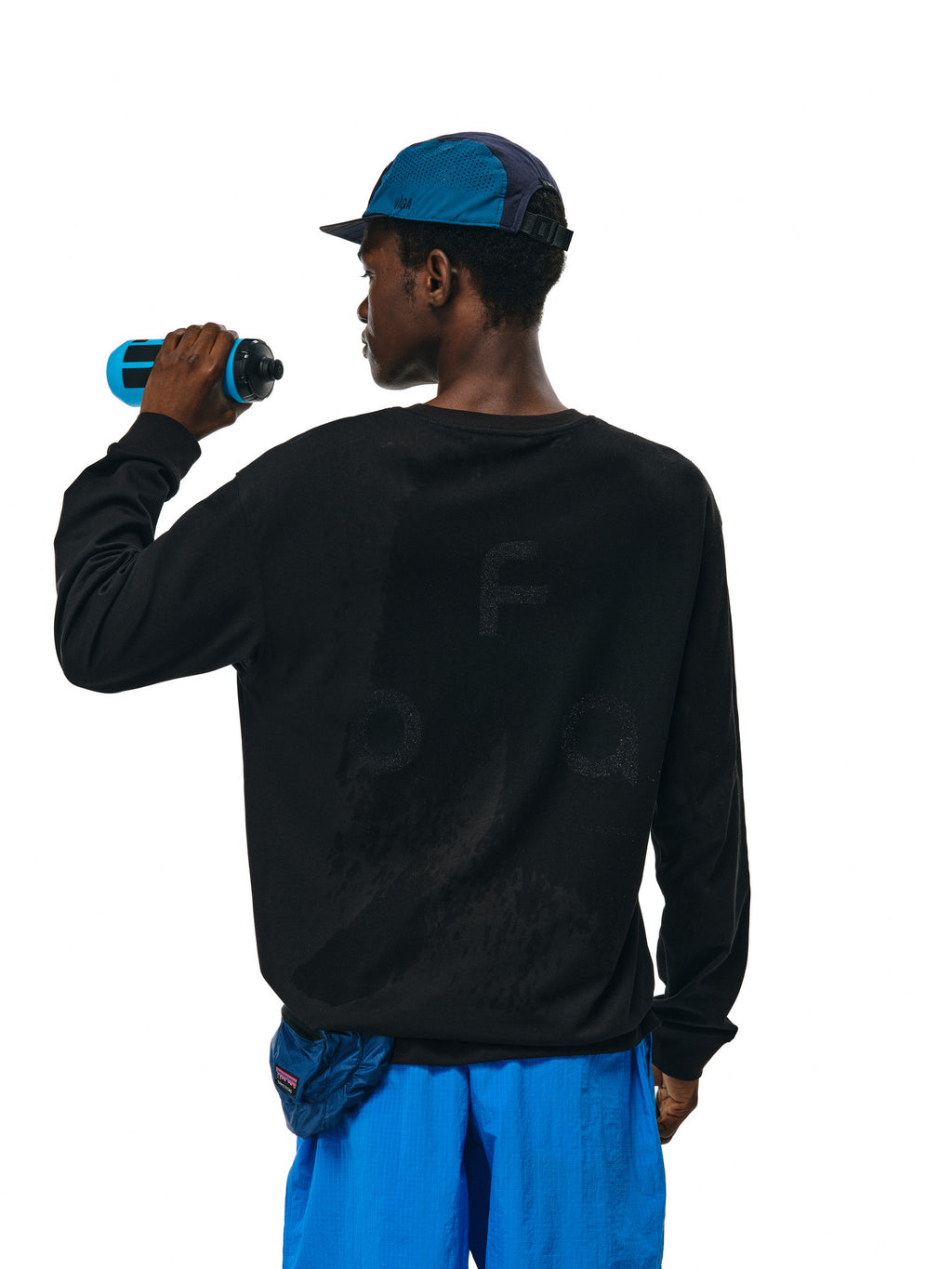FPA Water-Activated Smart Moisture-Wicking Long-Sleeve Tee – Chinese Streetwear, Outdoor Round Neck, Relaxed Fit