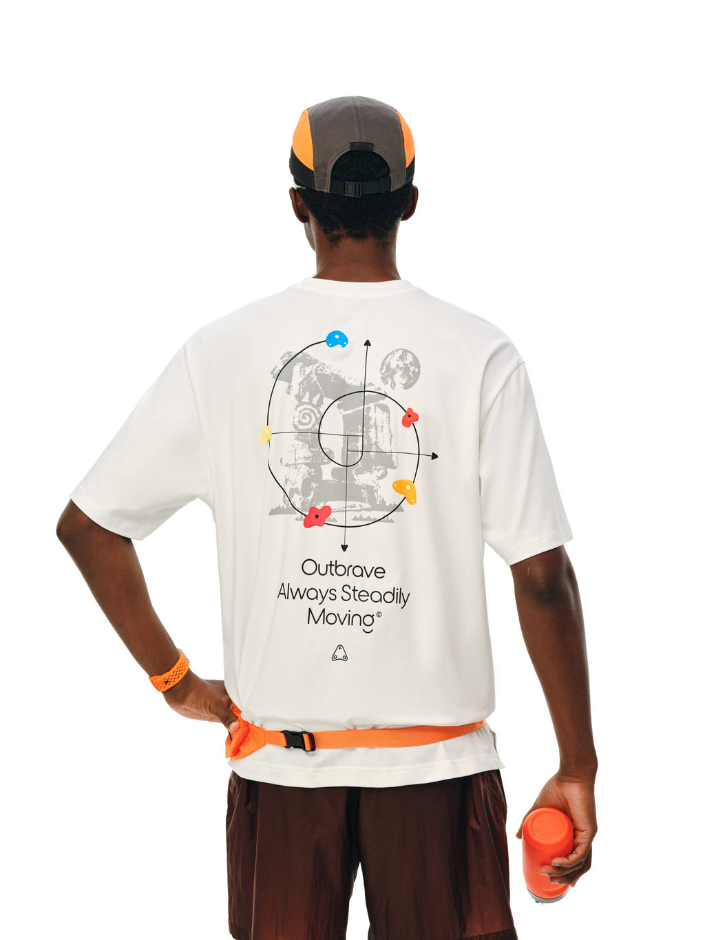 FPA COOLMAX Quick-Dry Lyocell Climbing Sports Printed Short Sleeve T-Shirt, Summer Cool-Touch Breathable Couple Tee for Men