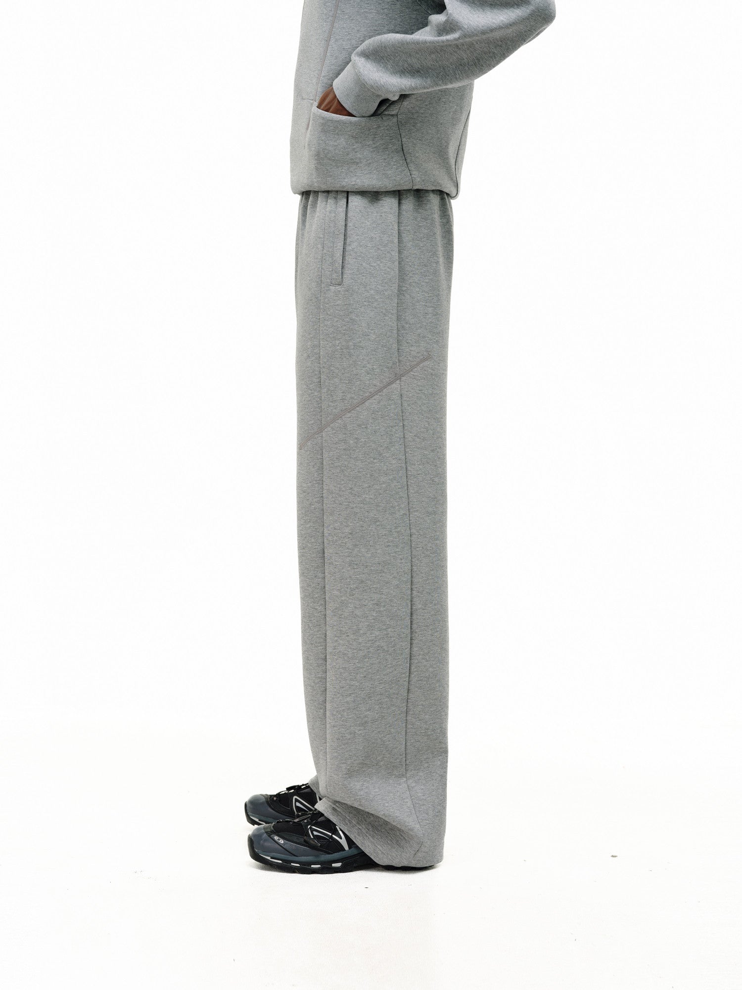 FPA Lyocell Warm Structured Hasso Sweatpants – Chinese Streetwear Loose Straight Casual Unisex Long Pants
