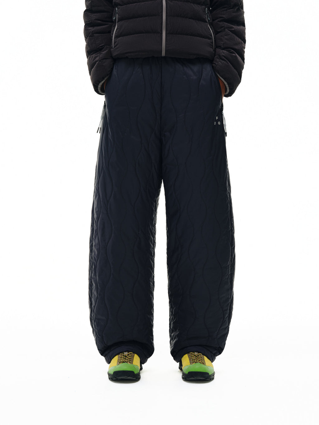 FPA Outdoor New Thinsulate Lightweight Quilted Cotton Pants – Winter Warm Straight-Leg Casual Trousers