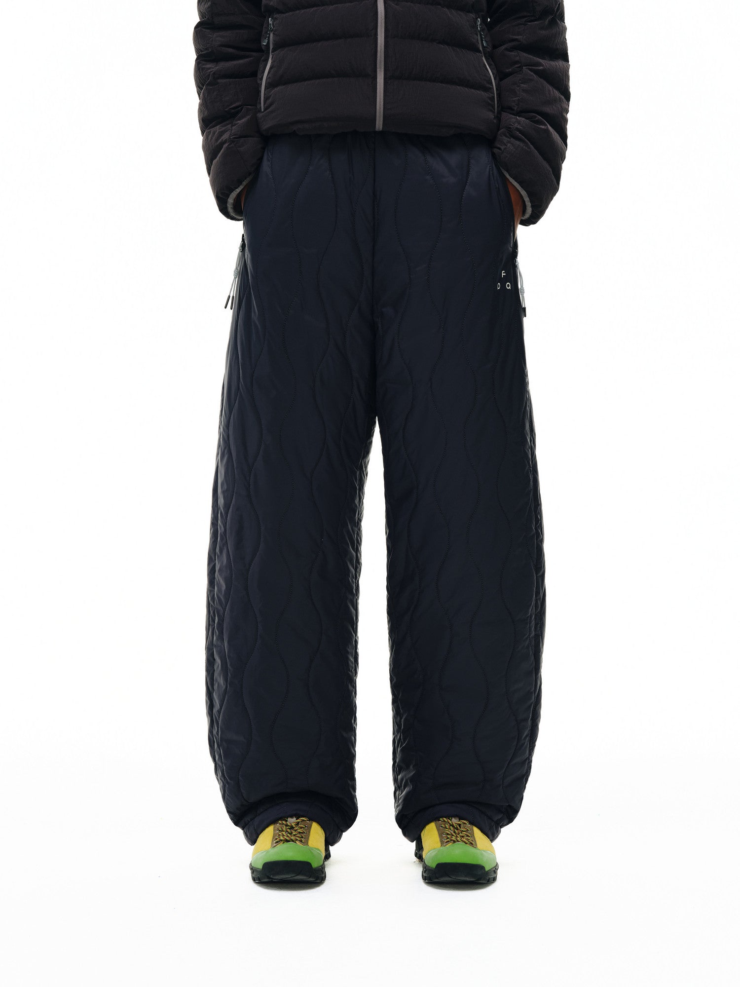 FPA Outdoor New Thinsulate Lightweight Quilted Cotton Pants – Winter Warm Straight-Leg Casual Trousers