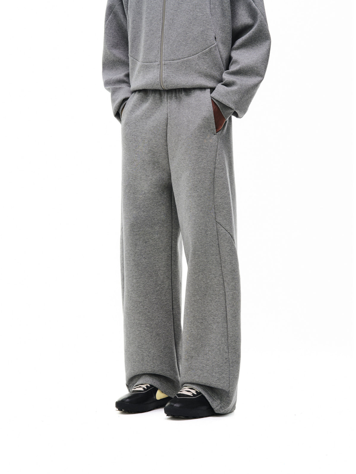 FPA Two-Tone Air Layer Structured Sweatpants 2026 New Style Casual Sports High-End Streetwear Loose Straight-Leg Pants