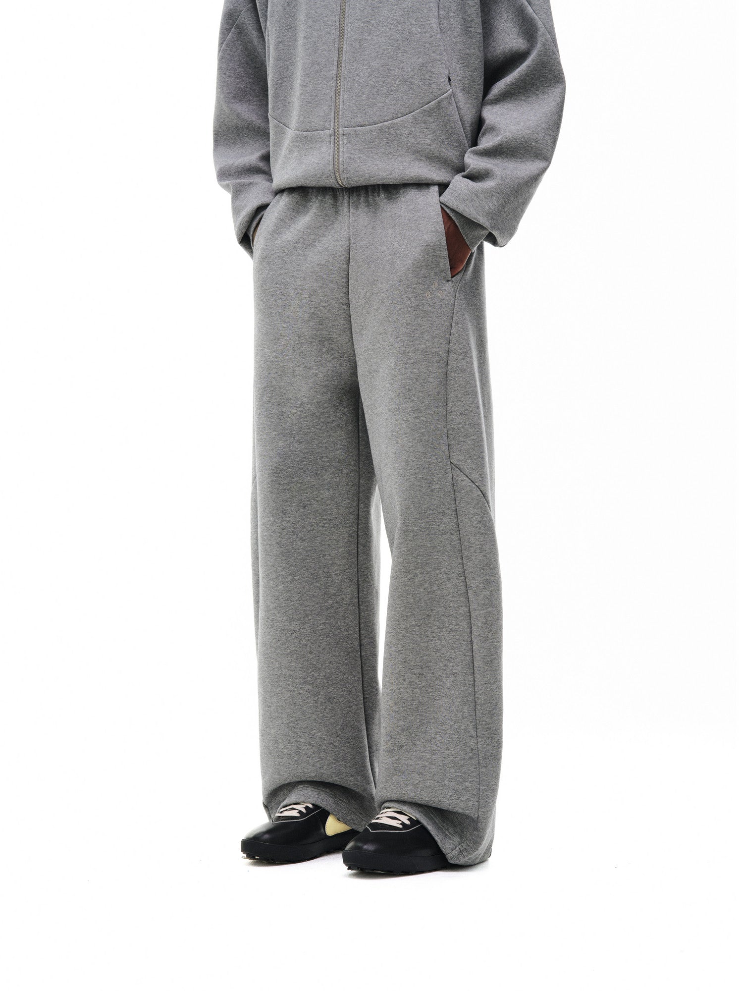 FPA Two-Tone Air Layer Structured Sweatpants 2026 New Style Casual Sports High-End Streetwear Loose Straight-Leg Pants
