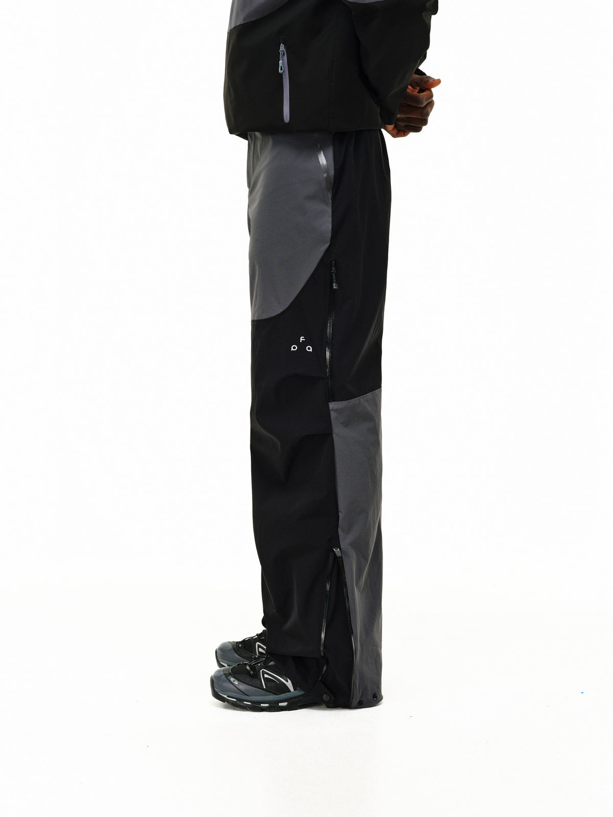 FPA Outdoor Color-Block Slim Straight Leg Quick-Dry Hiking Pants for Men
