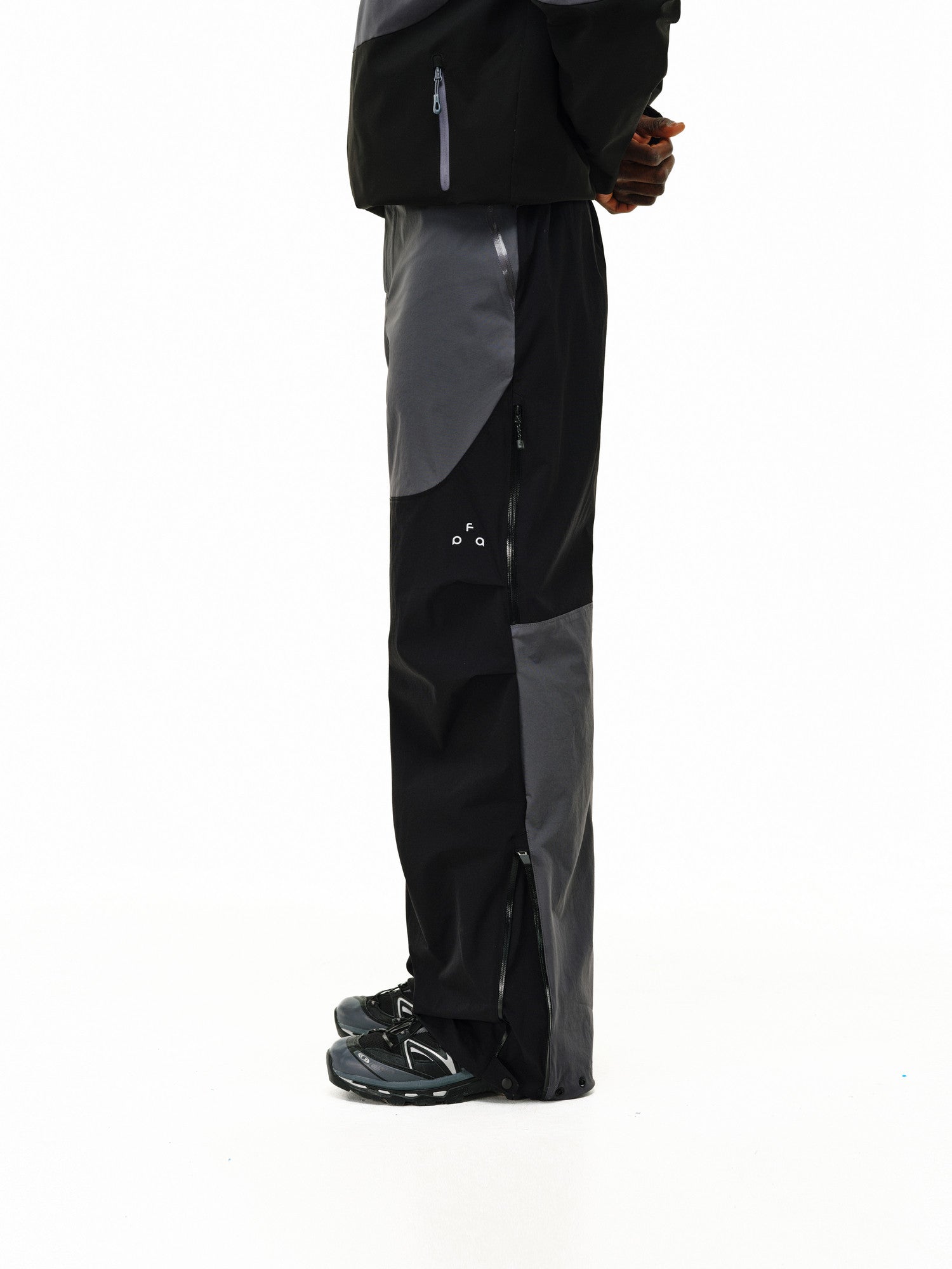 FPA Outdoor Color-Block Slim Straight Leg Quick-Dry Hiking Pants for Men