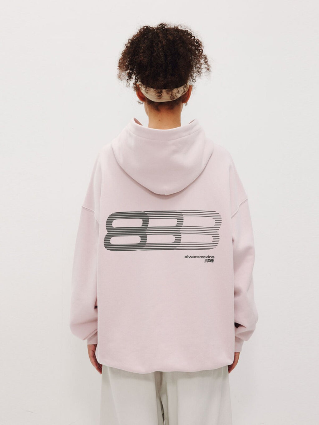 FPA Gradient Track Graphic Hoodie - Spring Casual Loose Fit Heavyweight Couple Style Streetwear Hooded Sweatshirt