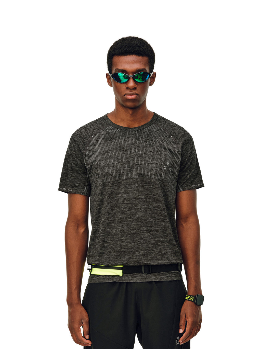 FPA Seamless Knit Athletic Short Sleeve T-Shirt 2026 New Summer Design Premium Fitness Outdoor Crew Neck Tee for Men