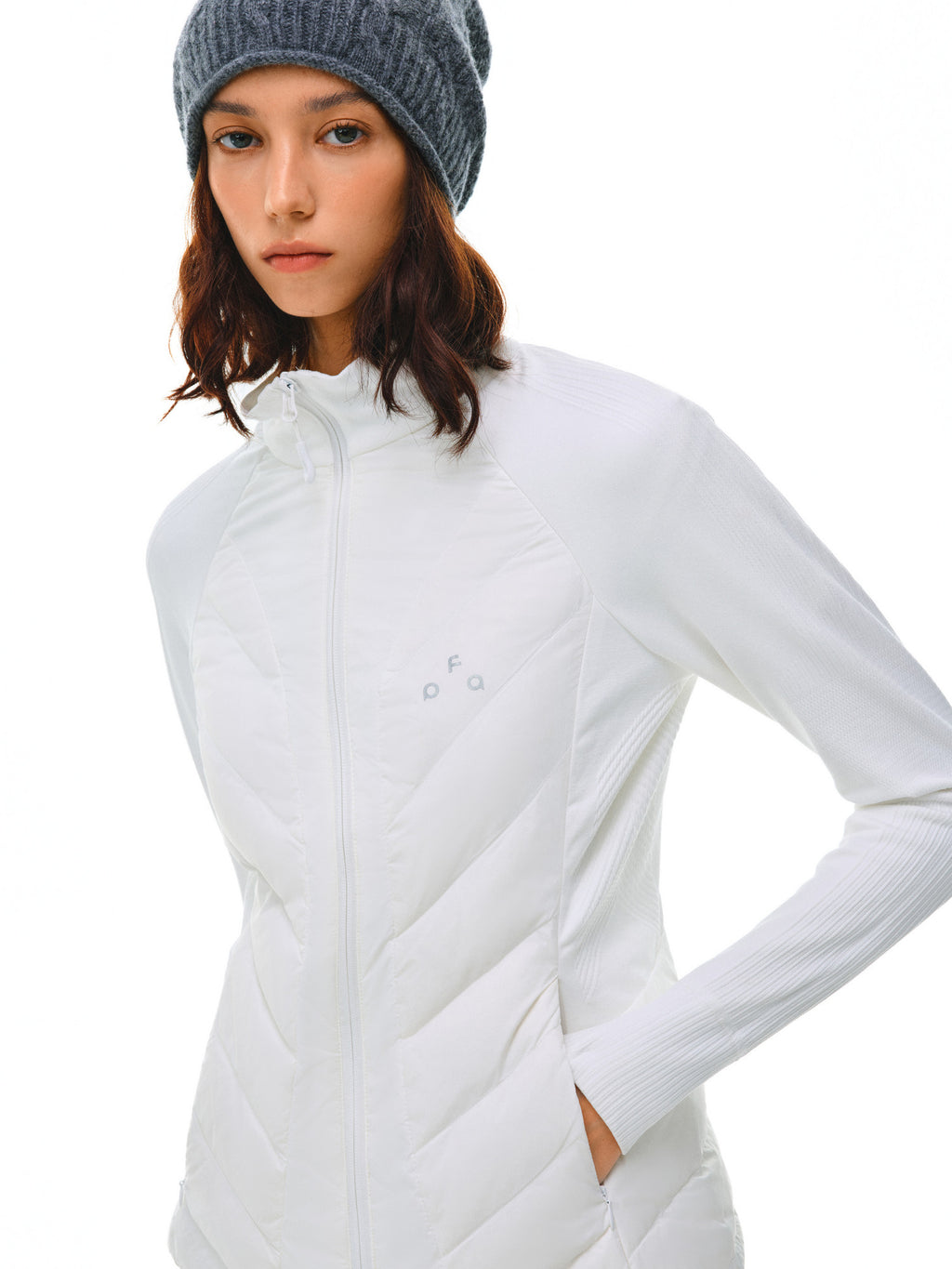 FPA High-Collar Paneled Women's Down Jacket 2026 New Fall/Winter Short Lightweight Warm Down Coat