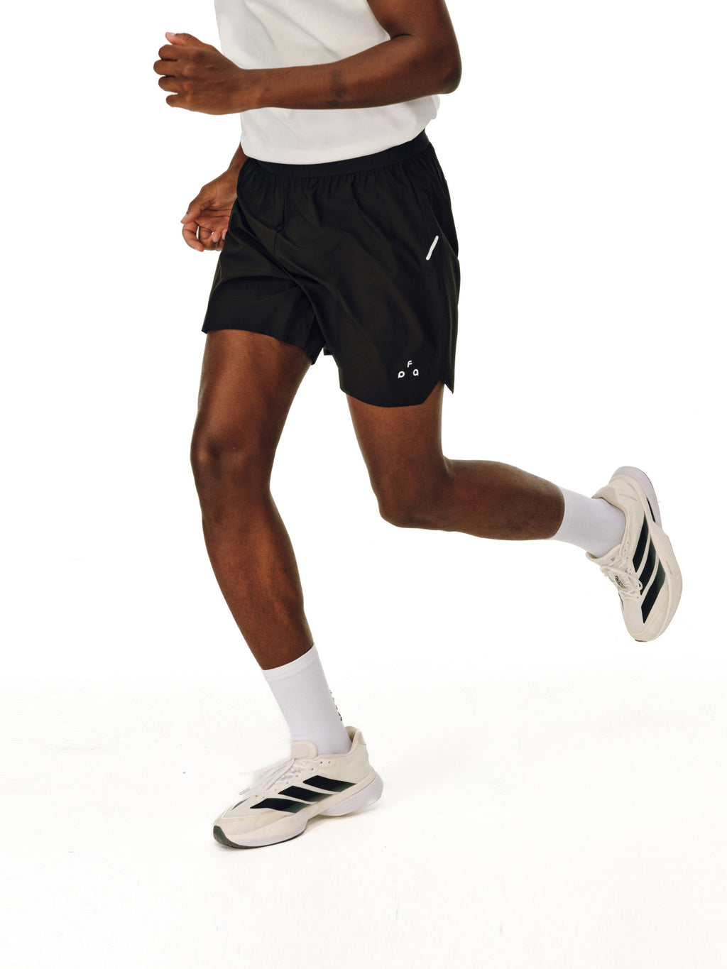 FPA Seam-Sealed Perforated Athletic Shorts for Outdoor Fitness, Basic Logo, Lightweight Unisex Summer Running Casual Pants for Men