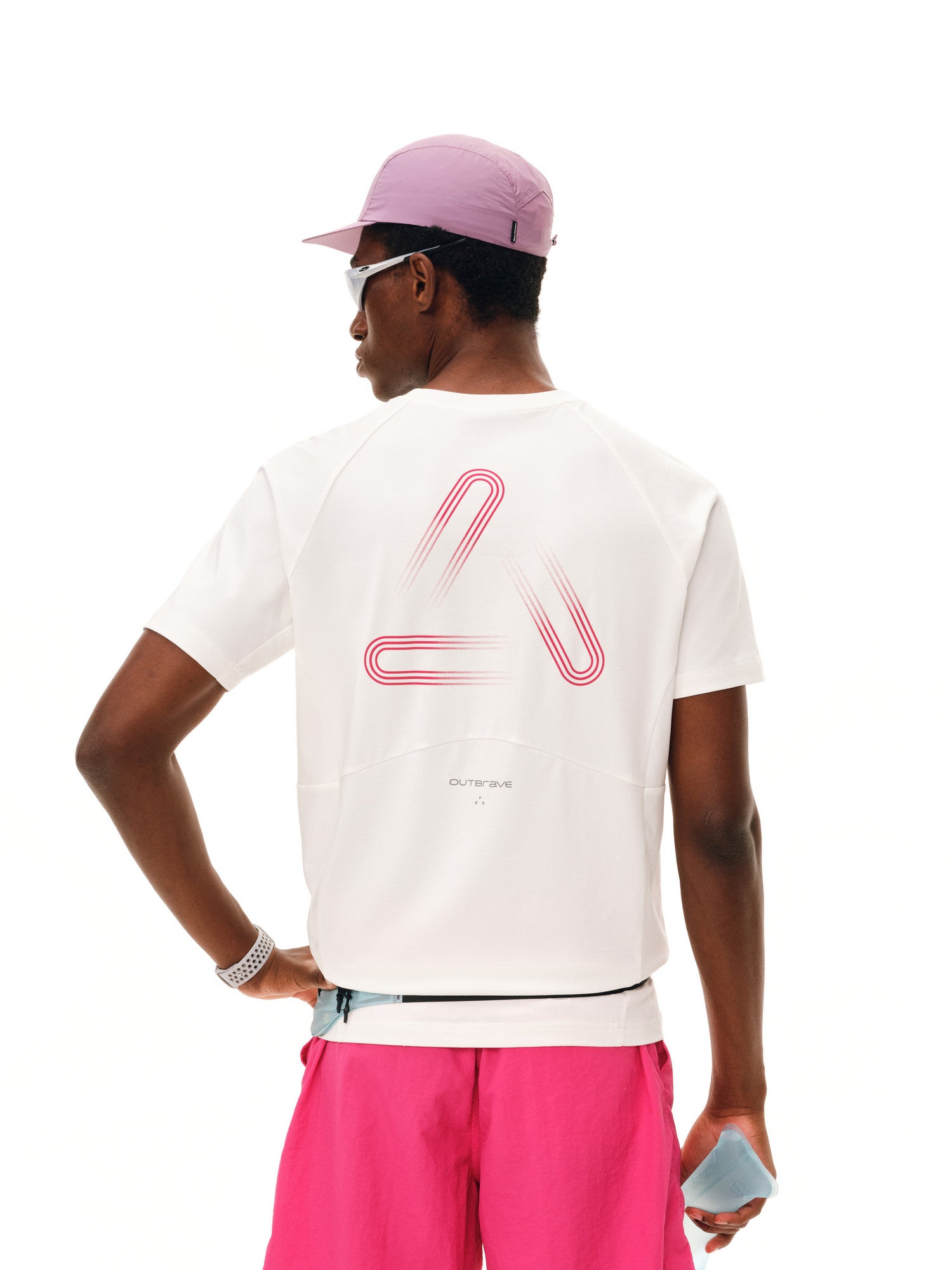 FPA COOLMAX Printed T-Shirt Quick-Dry Cool Touch Athletic Fit Summer Round Neck Outdoor Short Sleeve for Men