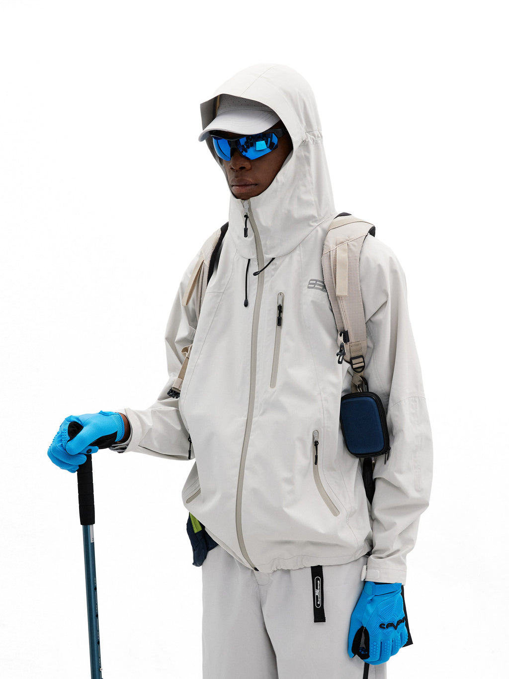 FPA Waterproof Seam-Sealed Outdoor Hard Shell Jacket - Chinese Streetwear Hiking Coat