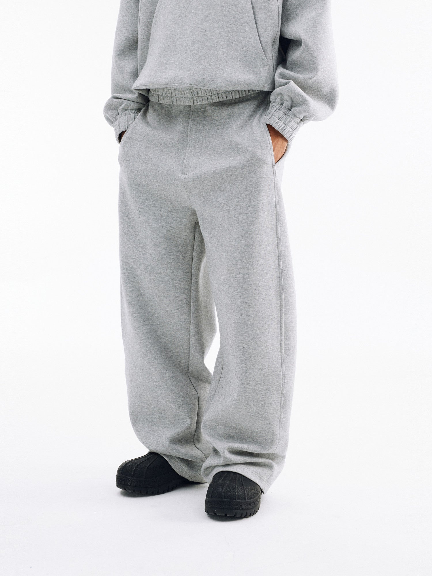 FPA Air Layer Curved Blade Style Casual Sweatpants – Chinese Streetwear Trend Design, Loose Fit, Versatile Spring/Autumn Long Pants