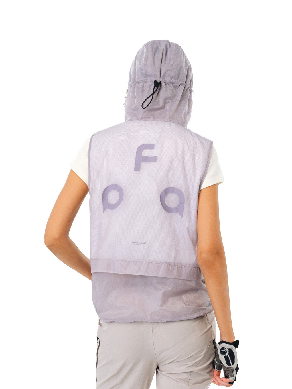 FPA Sports UPF40+ Lightweight Hooded Vest - Chinese Streetwear Summer American Style Thin Sleeveless Jacket for Men