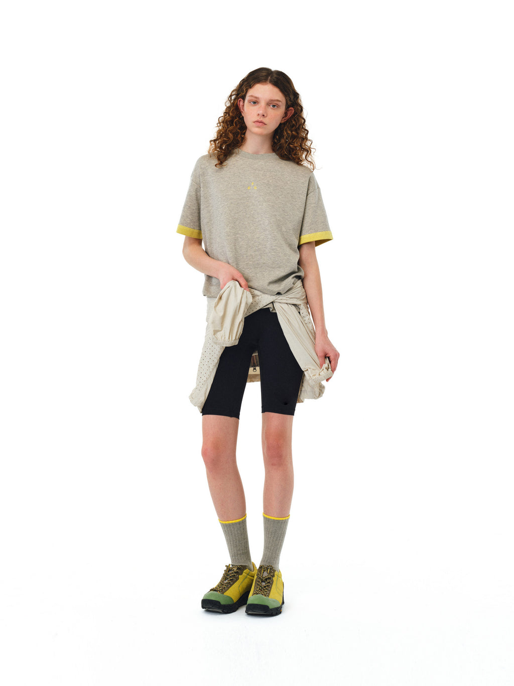 FPA Sports Short Sleeve T-Shirt Summer Crew Neck Premium Design Patchwork Heavyweight Unisex Mid Sleeve Half Sleeve