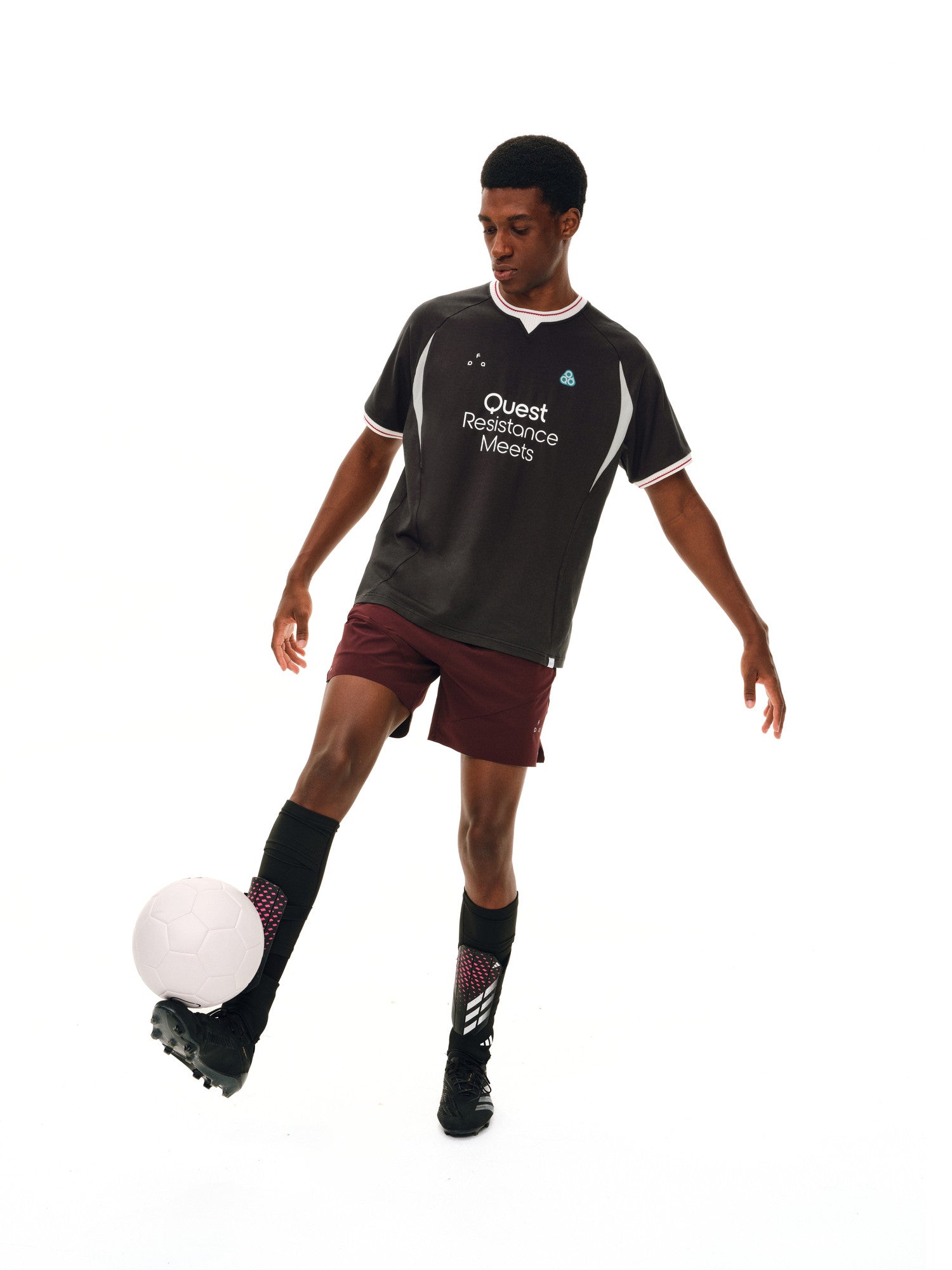 FPA COOLMAX Casual Short-Sleeve Soccer Jersey - Quick-Dry Outdoor Sports T-Shirt
