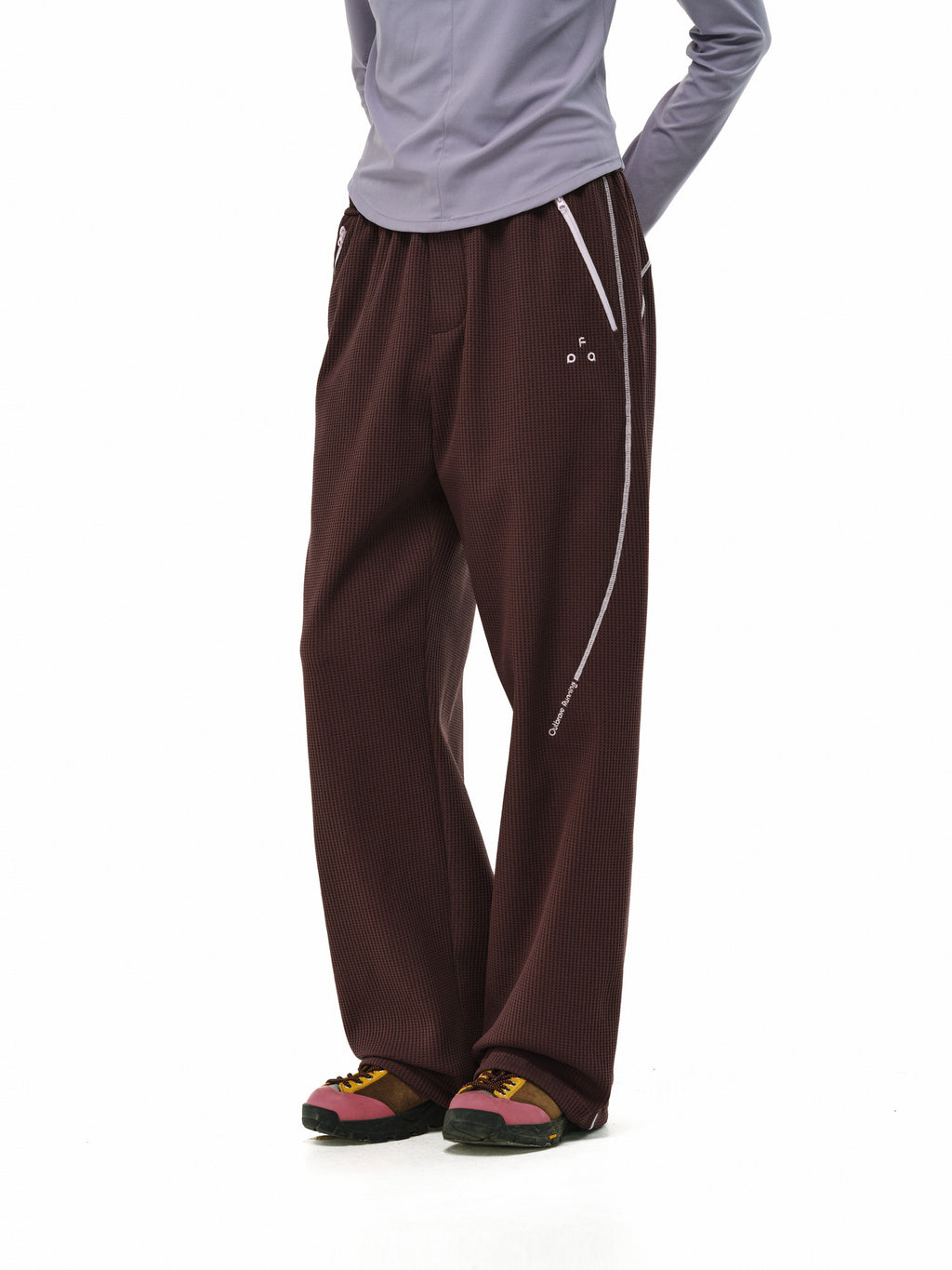 FPA Outdoor Sports Urban Running Lightweight 7A Pants Summer Thin Quick-Dry Contrast Color Loose Straight-Leg Casual Pants