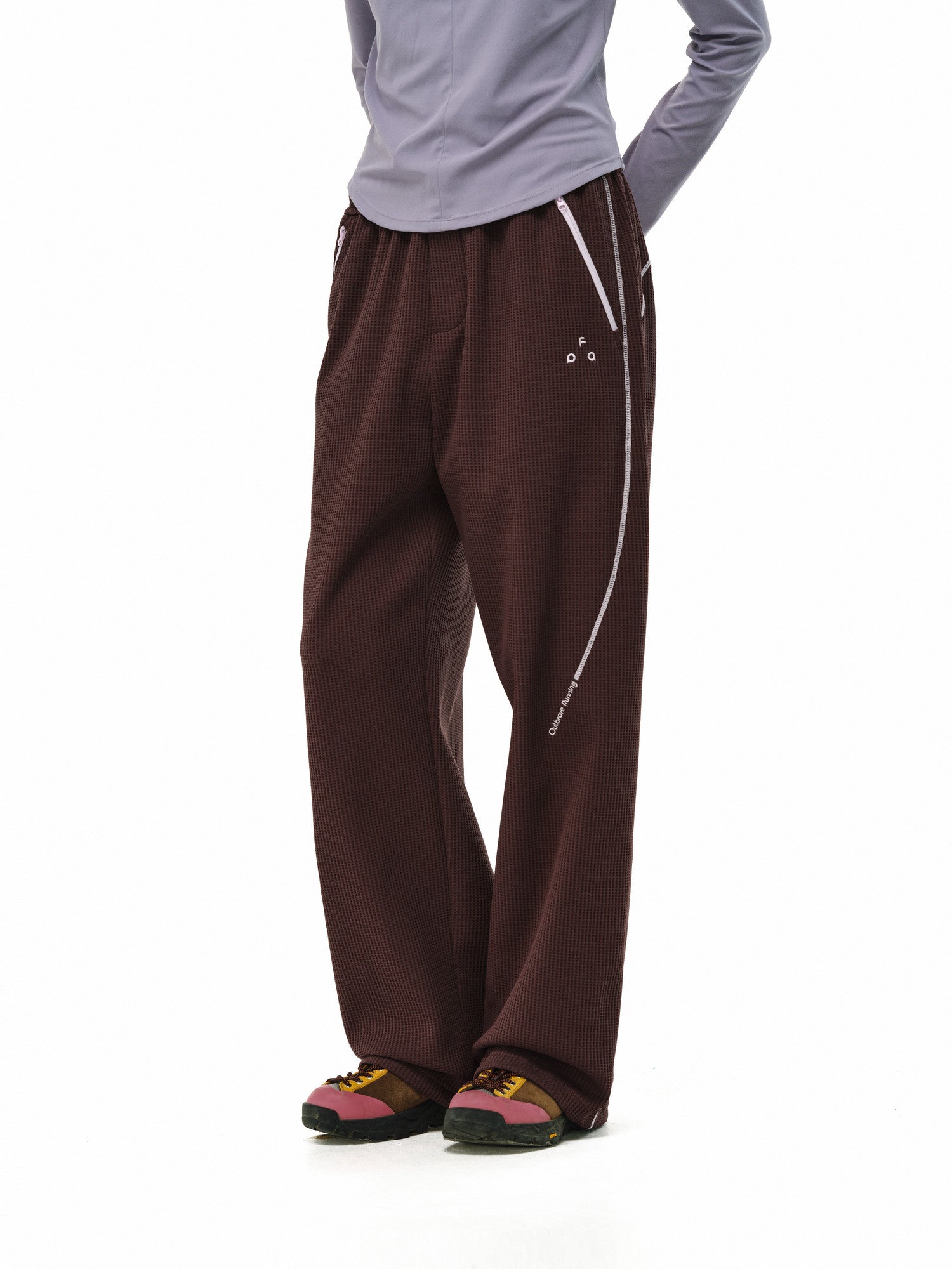 FPA Outdoor Sports Urban Running Lightweight 7A Pants Summer Thin Quick-Dry Contrast Color Loose Straight-Leg Casual Pants