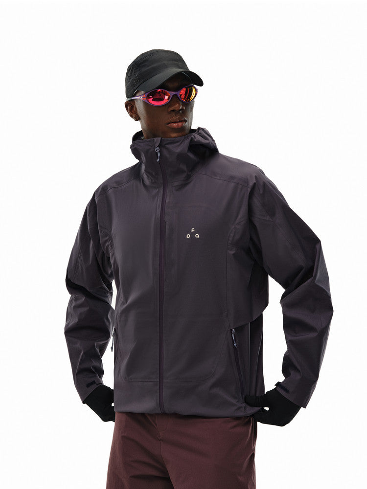 FPA Structure Water-Resistant Multi-Pocket Hiking Jacket with Underarm Ventilation, Outdoor Sports Coat