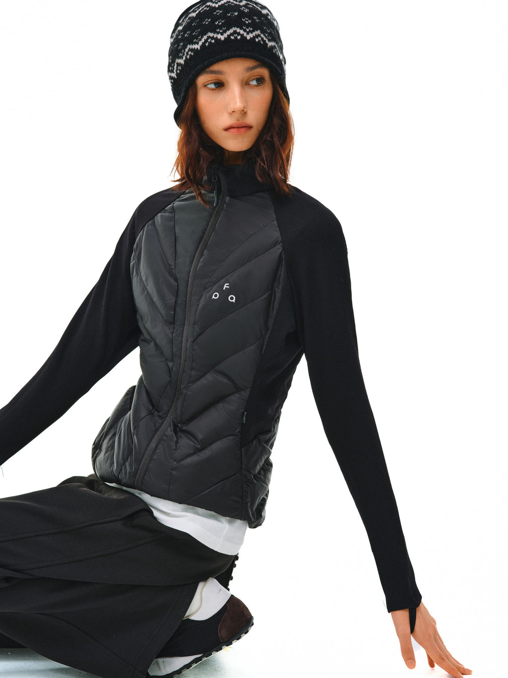 FPA High-Collar Paneled Women's Down Jacket 2026 New Fall/Winter Short Lightweight Warm Down Coat